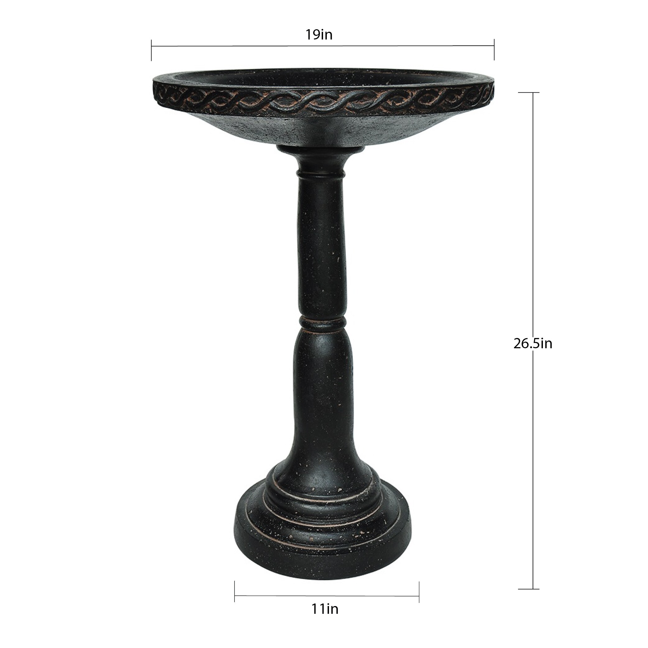 MPG Planters PF7437AC birdbaths - View #2