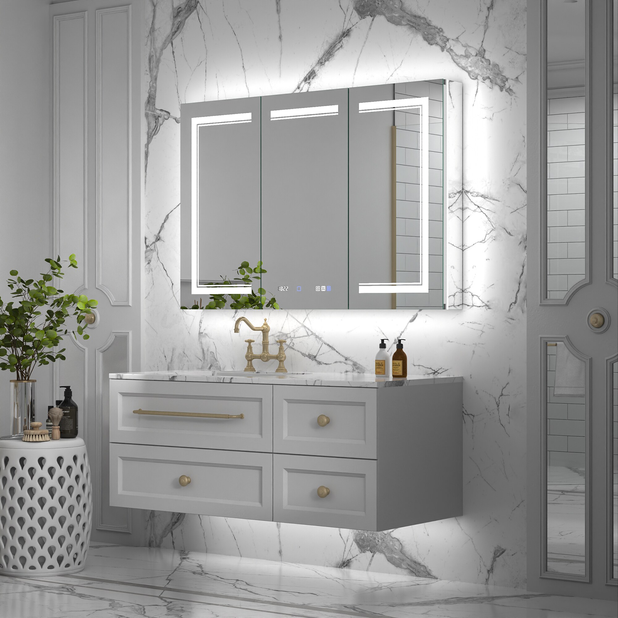 ExBrite MC4832V10TX Bathroom-Medicine-Cabinets - View #15