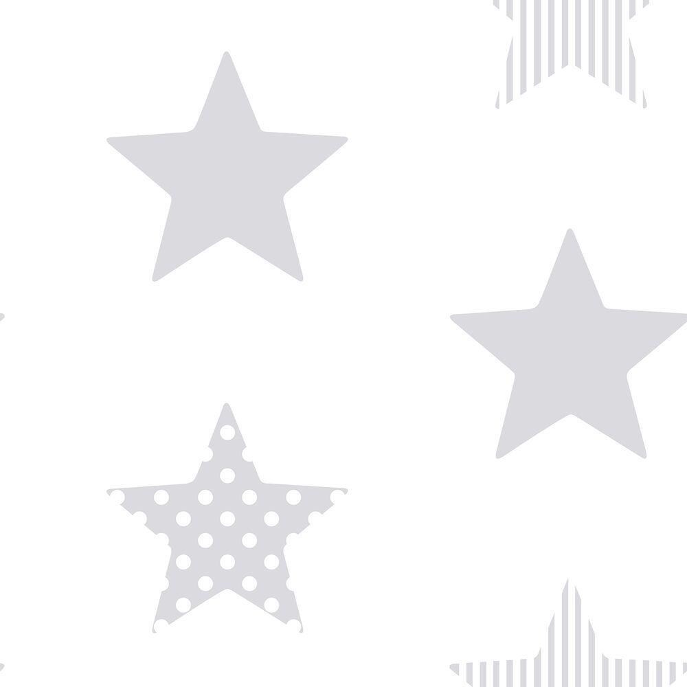 Graham & Brown 10011194 8-Inches White/Silver Paper Abstract 0.6-Sq. Feet Unpasted Paste the wall Wallpaper Sample