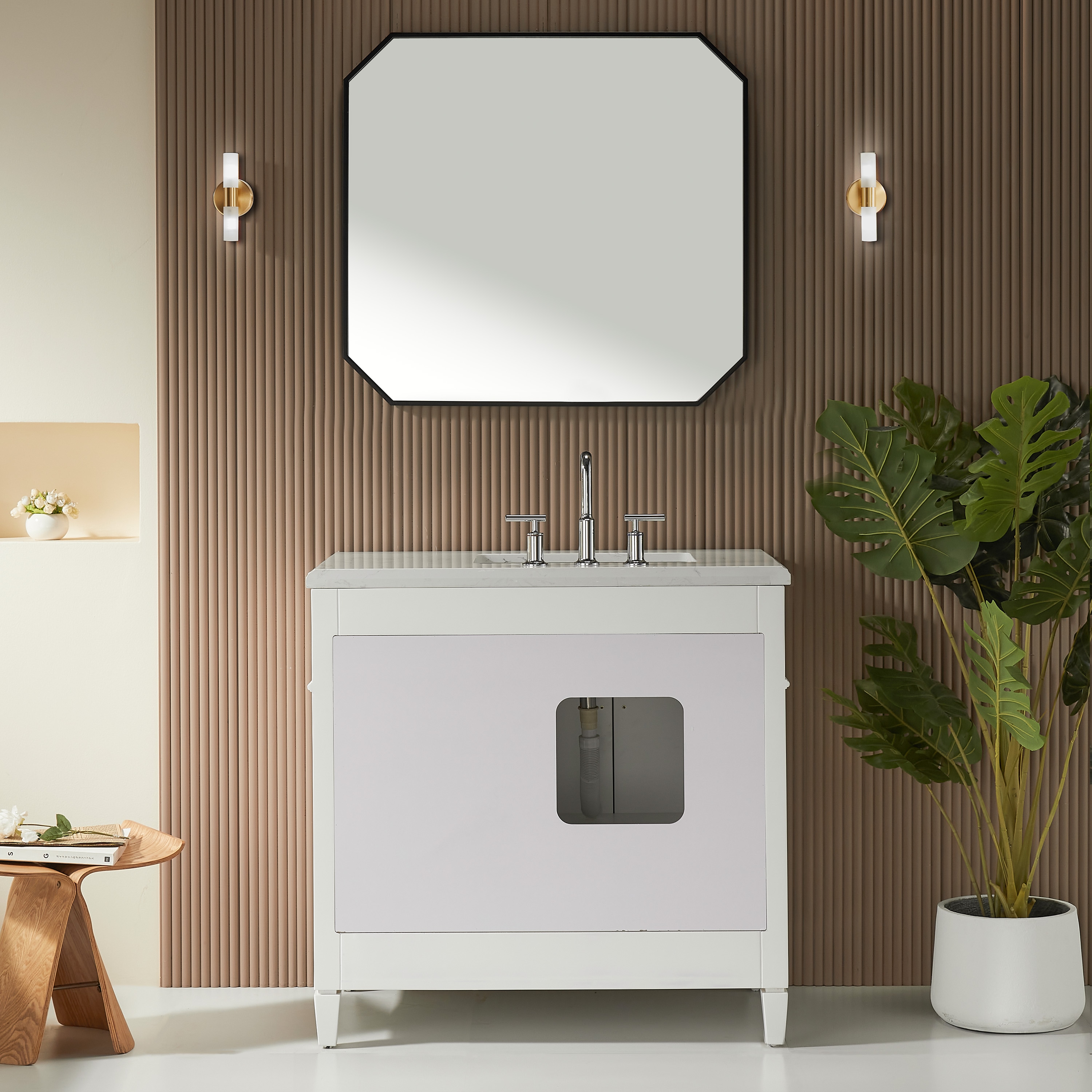 WELLFOR WA-9648-DH Bath-Vanity-Combo - View #10