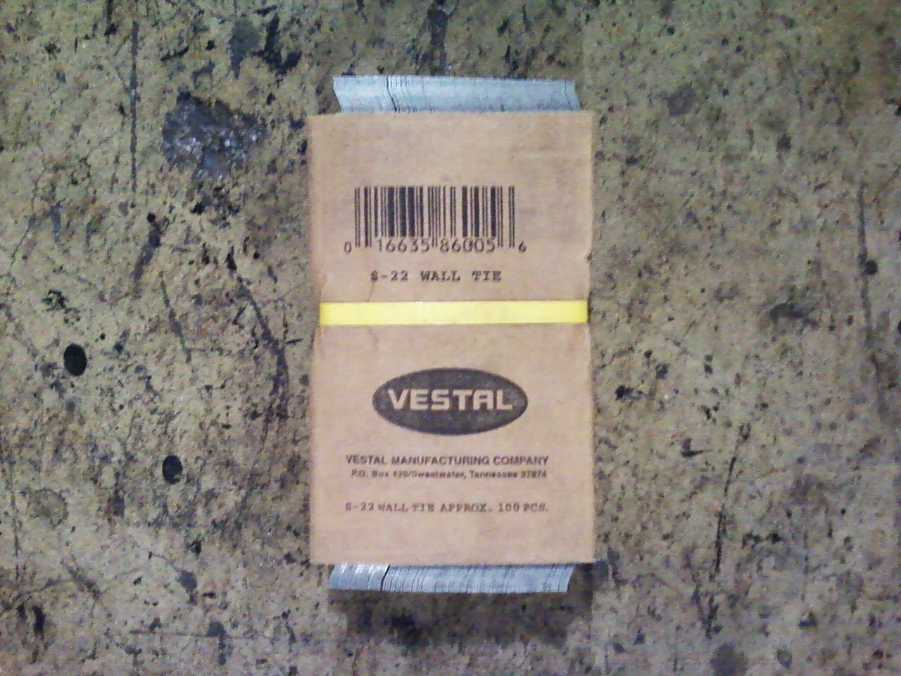 Vestal S-22-100 Concrete-Block-Supports - View #4