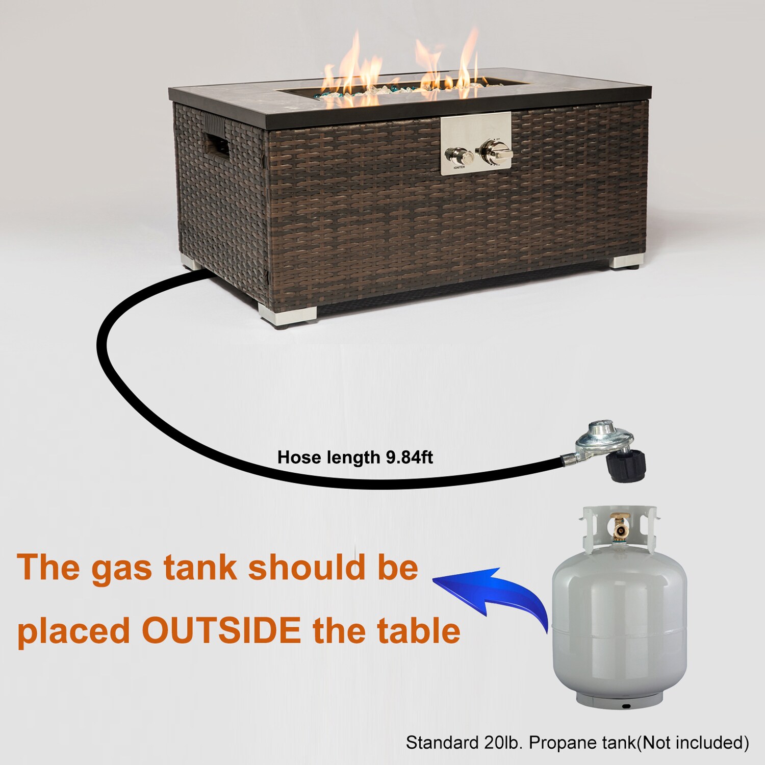 Bybafun YA6400005 Outdoor-Gas-Firepits - View #7