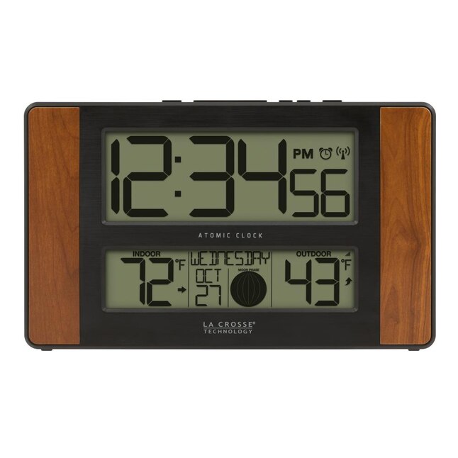 La Crosse Technology Digital Atomic, Best Atomic Clock With Outdoor Temperature