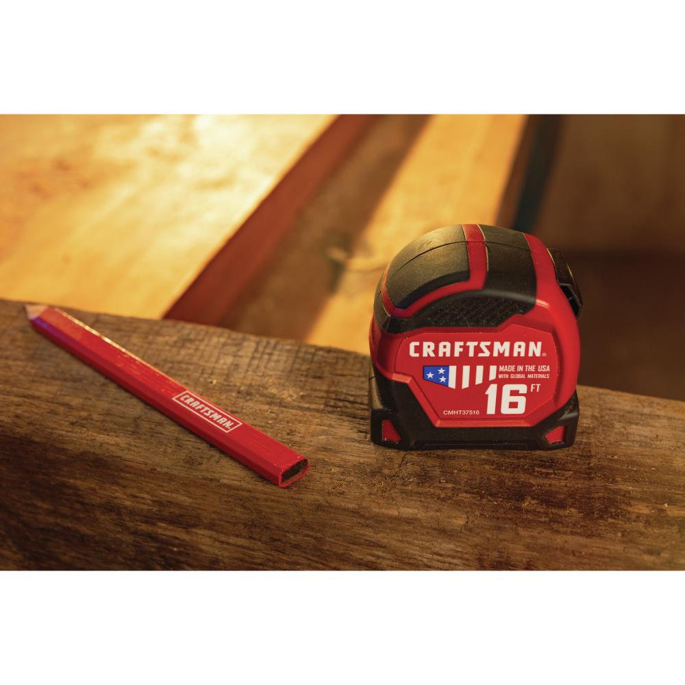 CRAFTSMAN PRO-11 2-Pack 16-ft; 25-ft Auto Lock Tape Measure in the Tape  Measures department at