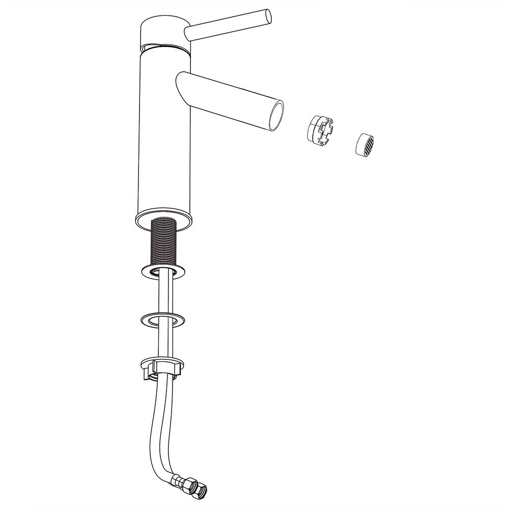 Yescom 81FH1020-H10-ORB-LO Lavatory-Faucets - View #8