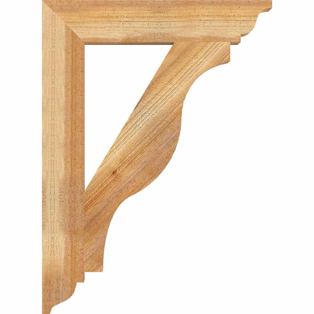 Ekena Millwork BKT04X22X30FST01RWR Exterior-Brackets-Braces - View #3