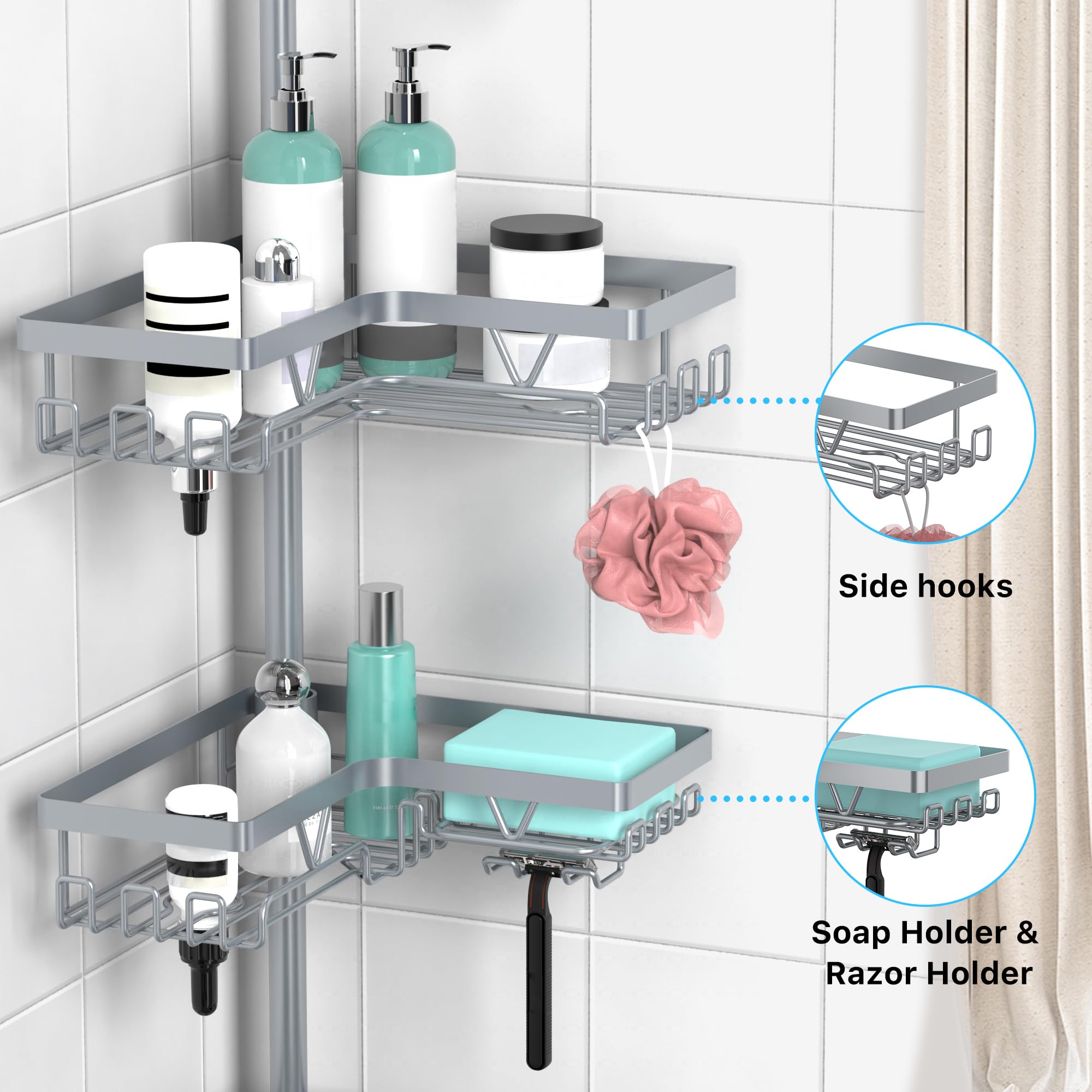 Lovav 5749848290581 Bathroom-Shelves - View #3