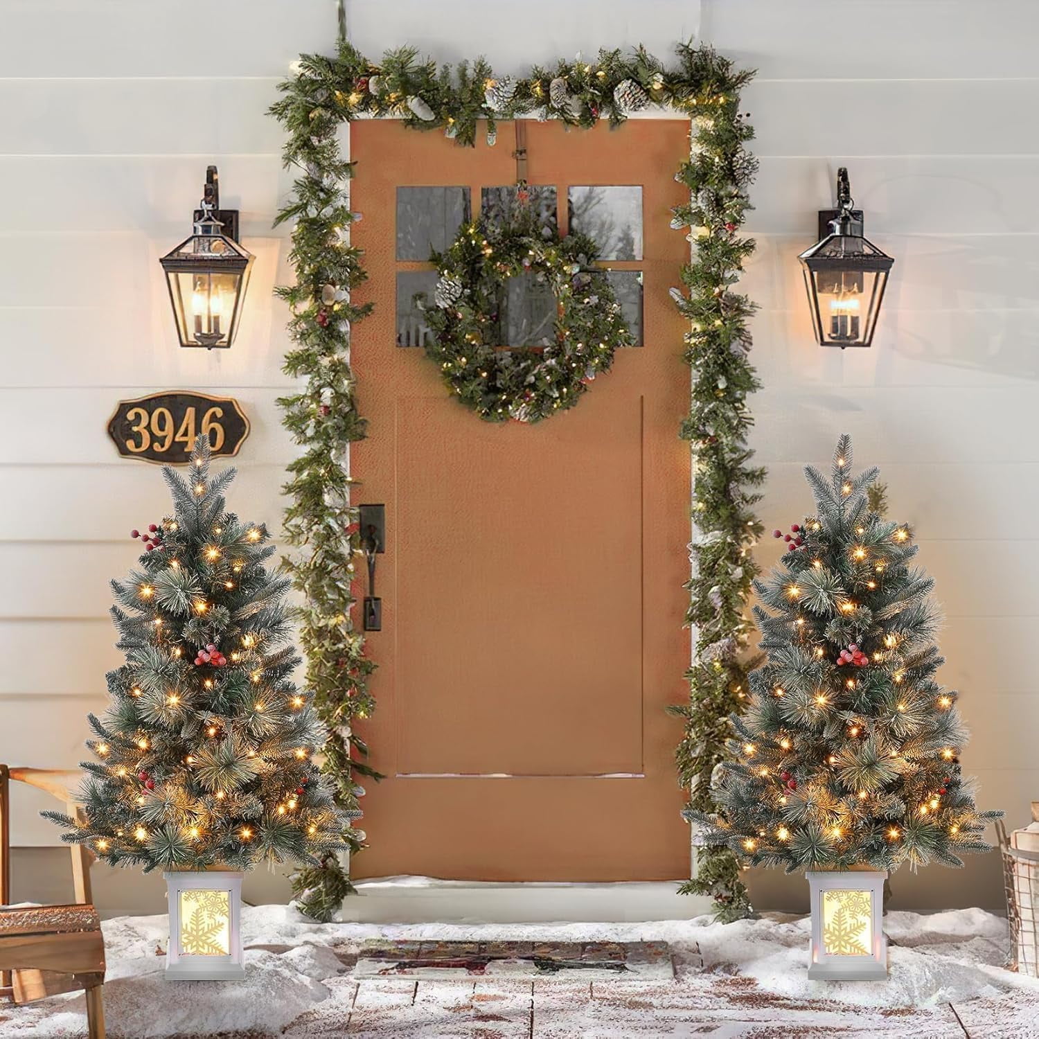 Garvee 3 Ft Prelit Christmas Tree Mini Xmas Tree with 78 Led Lights — free download