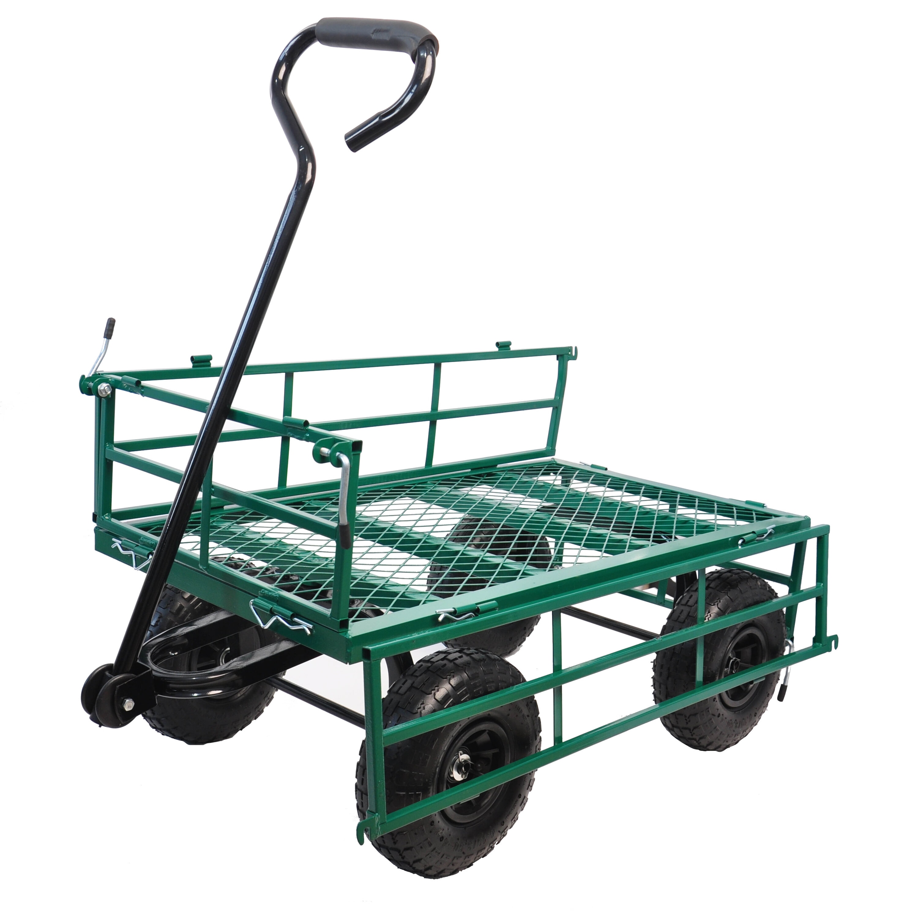 Damerin Yard Carts 6 3 Cu Ft Steel Folding Yard Cart In The Yard Carts   65349332 