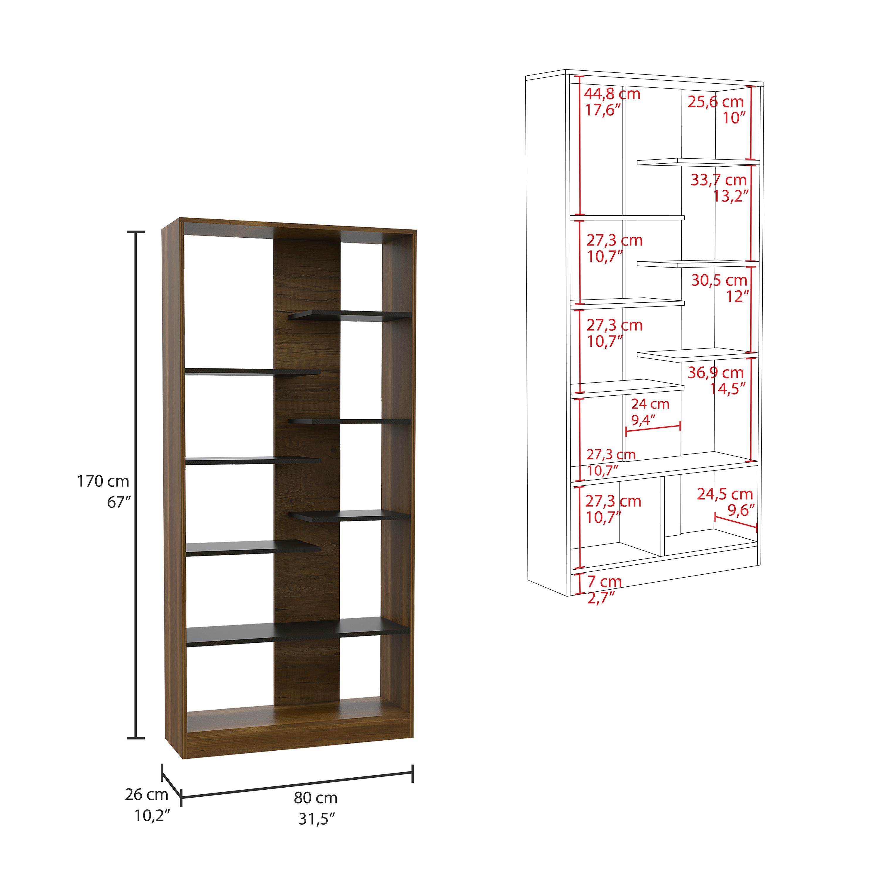 CESICIA BOC-012 bookcases - View #5