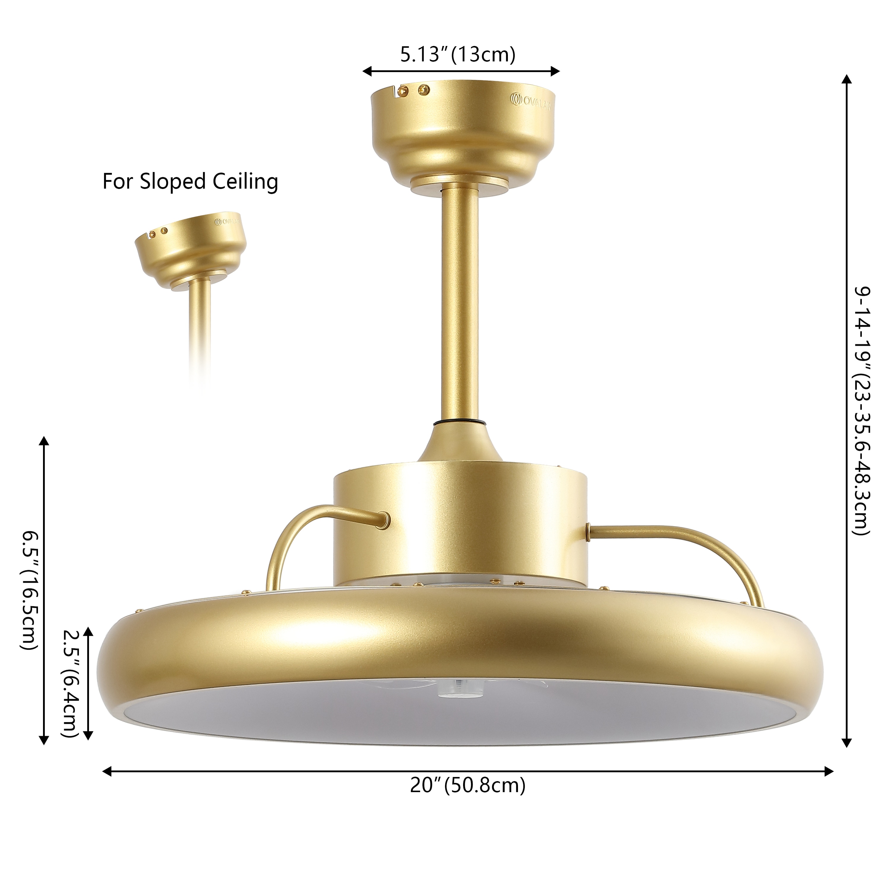 OVAL AIR AIR8002A Ceiling-Fans - View #7