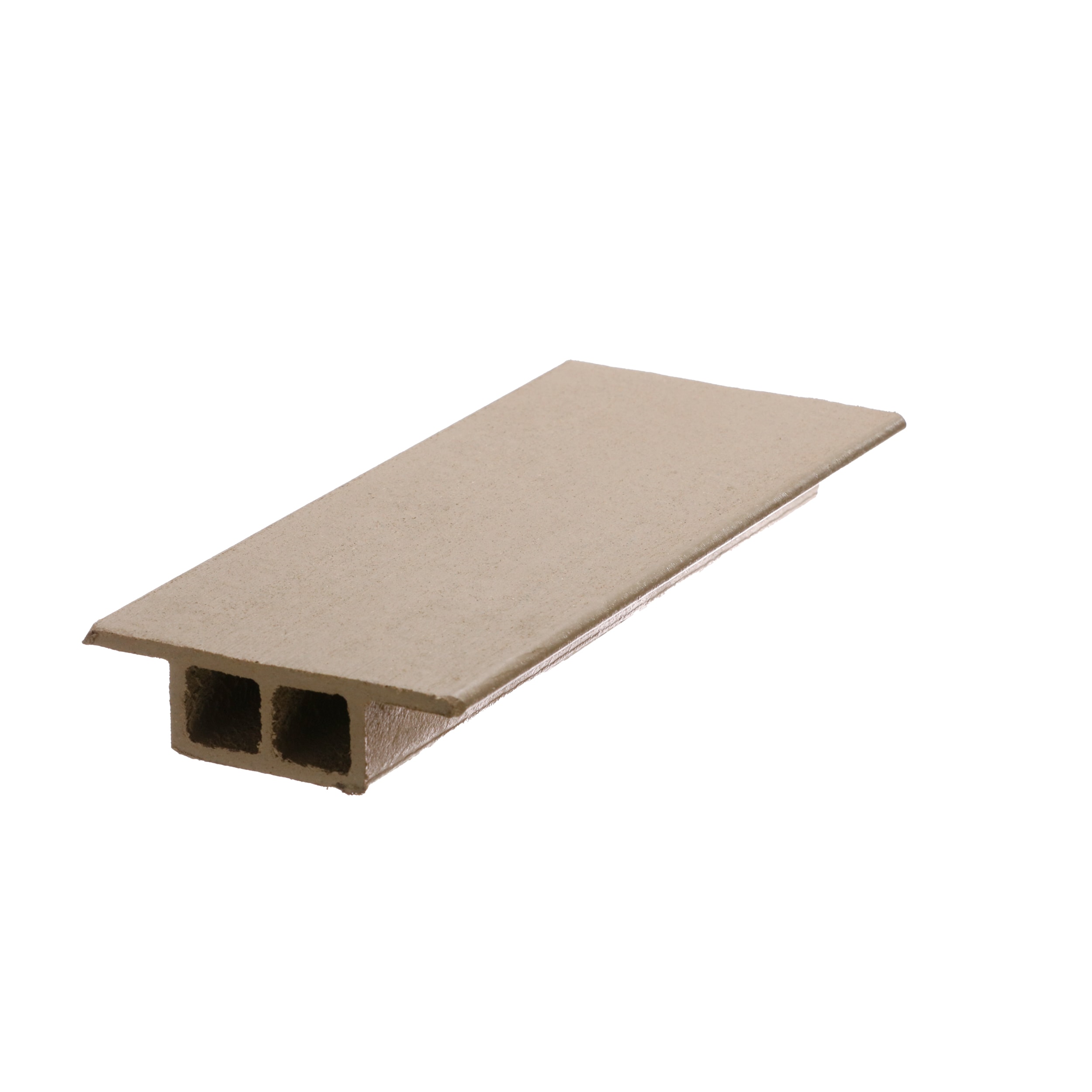 DuxxBak Composite Decking I.Dekk Cool Sand 12-ft Brown Composite Feature strip #DX-ID-FEASTRIPCS-144