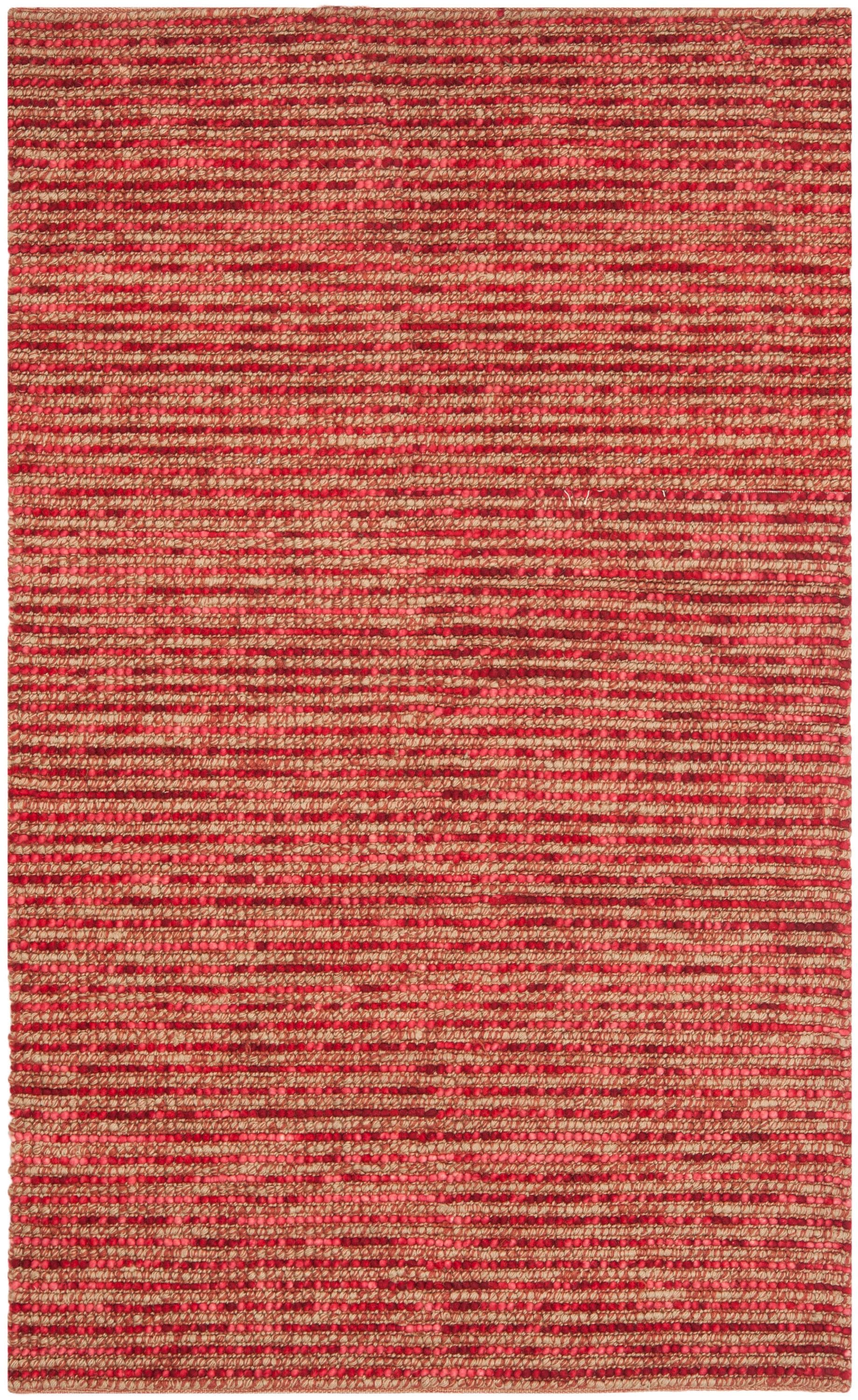 Safavieh BOH525B-5 Bohemian Lina 5 x 8 (ft) Synthetic Red/Multi Rectangular Indoor Abstract Bohemian/Eclectic Area rug