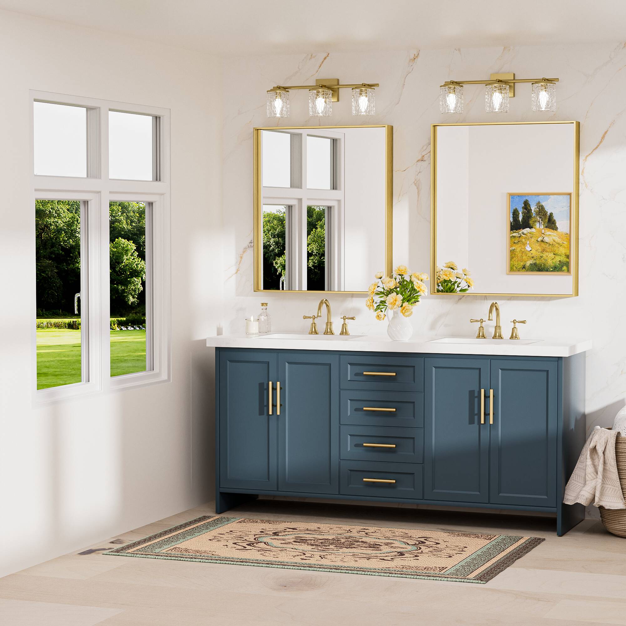Keonjinn LW-JZ-JSKFJ-7691BD Decor-Mirrors - View #2