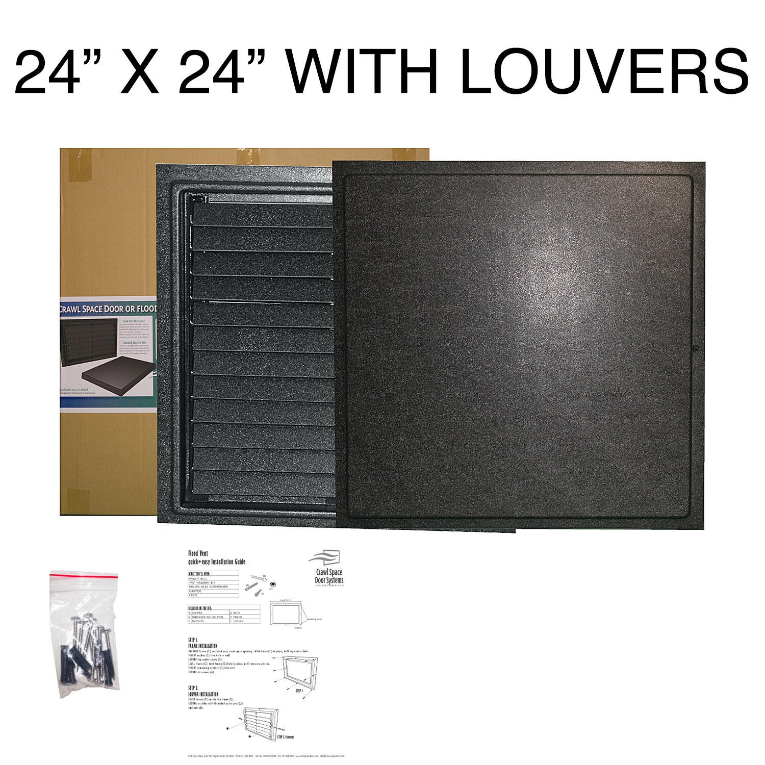 Crawl Space Door Systems 2424CS Foundation-Access - View #4