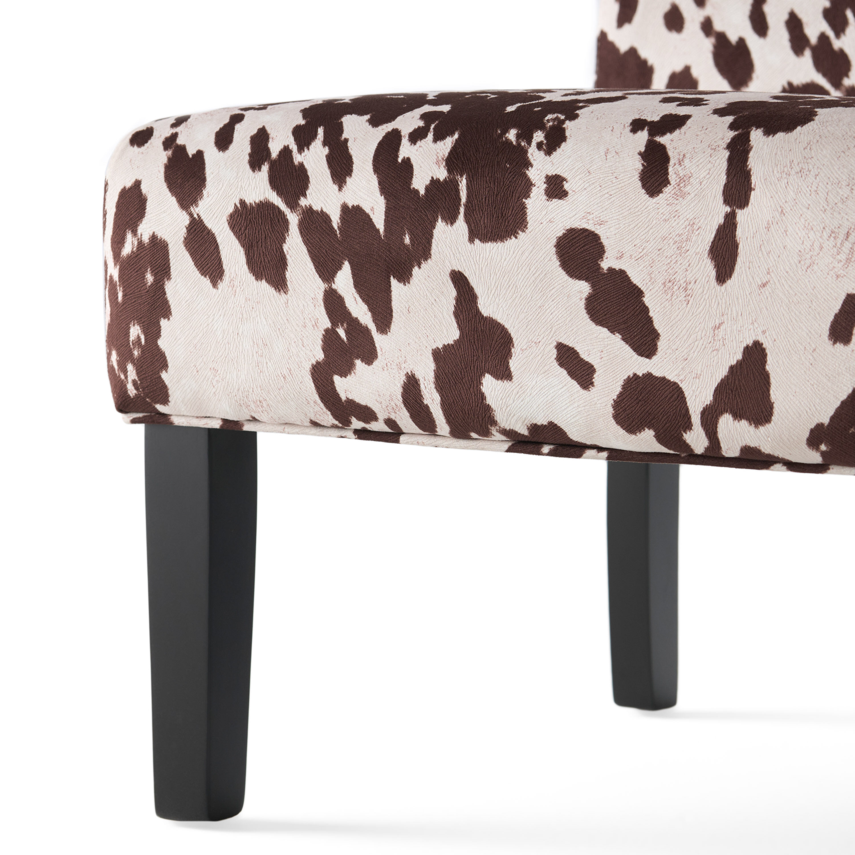 Cow print best sale chair and ottoman