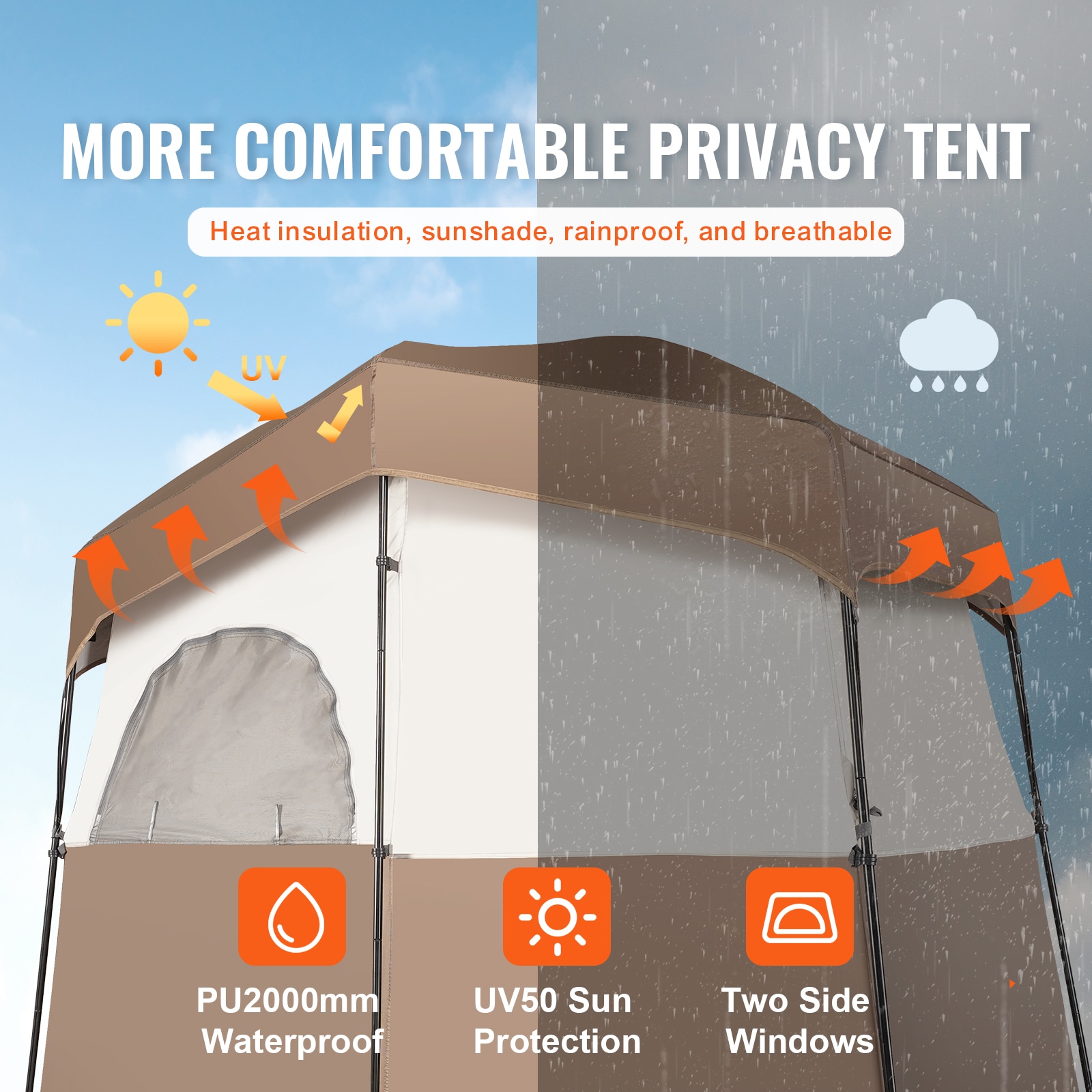 VEVOR GYZPLSTYDLNJBVOJOV0 tents - View #4
