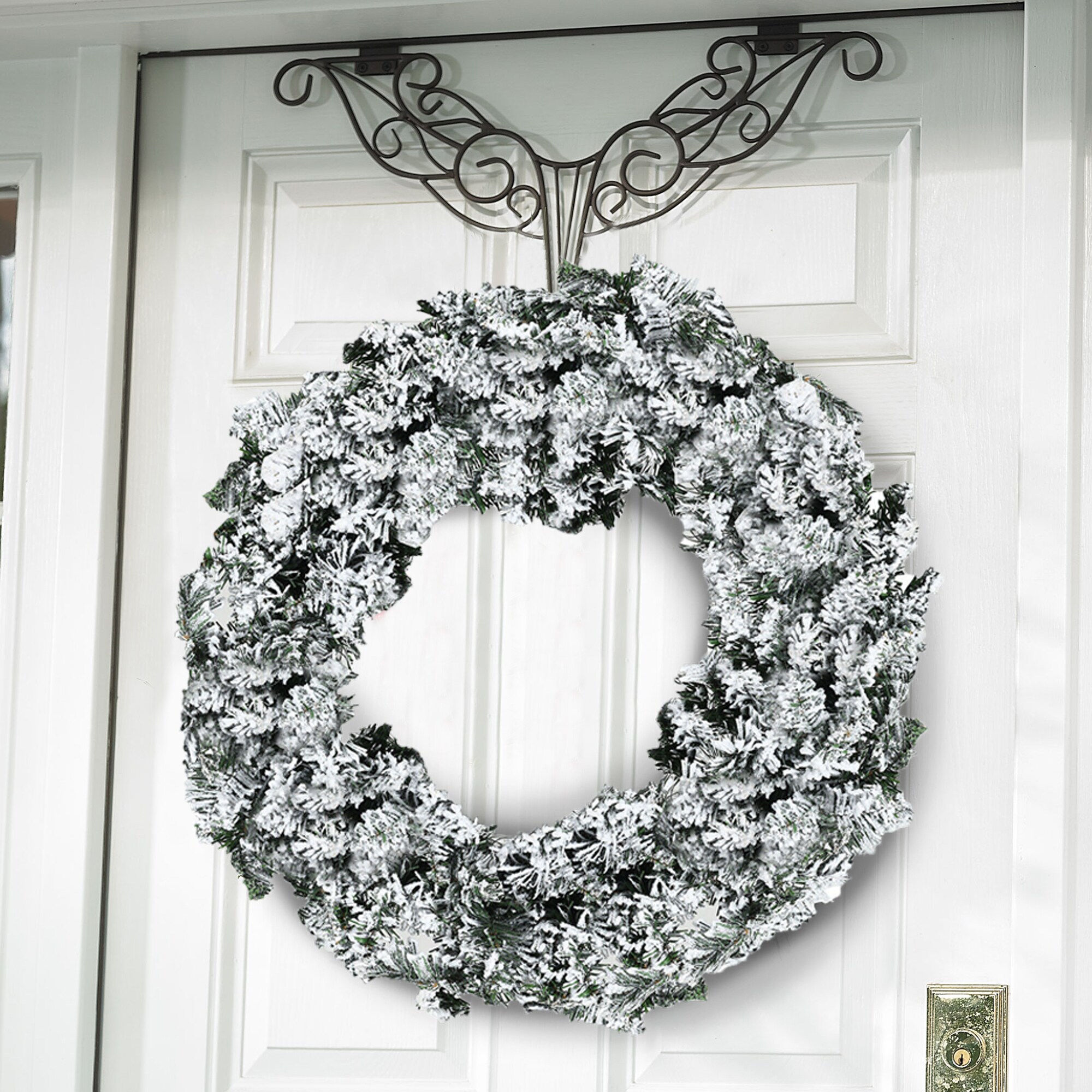 WELLFOR CM-HWY-22043 Artificial-Christmas-Wreaths - View #7