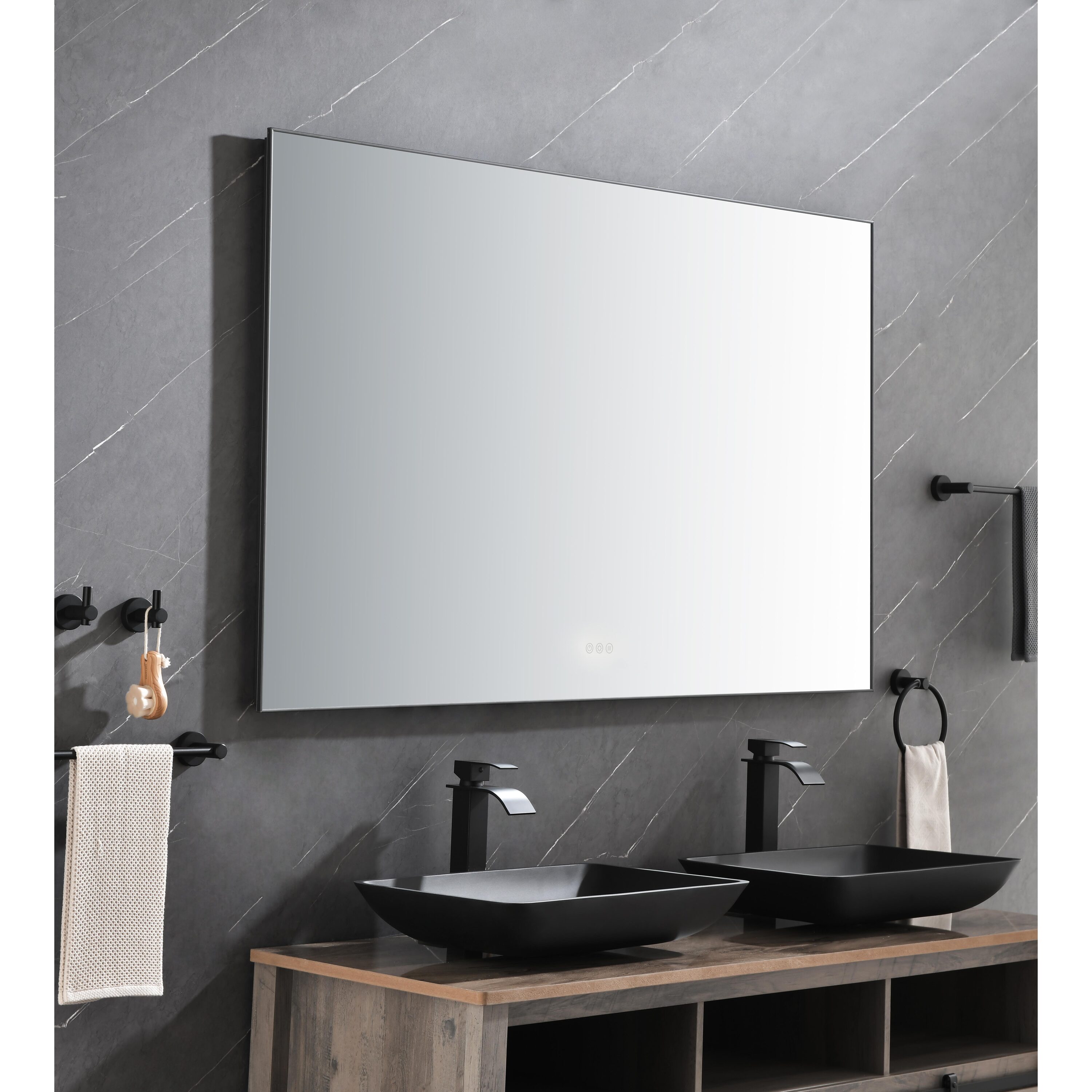 Bayfeve BF-281592-MIR Framed-Bath-Mirrors - View #11