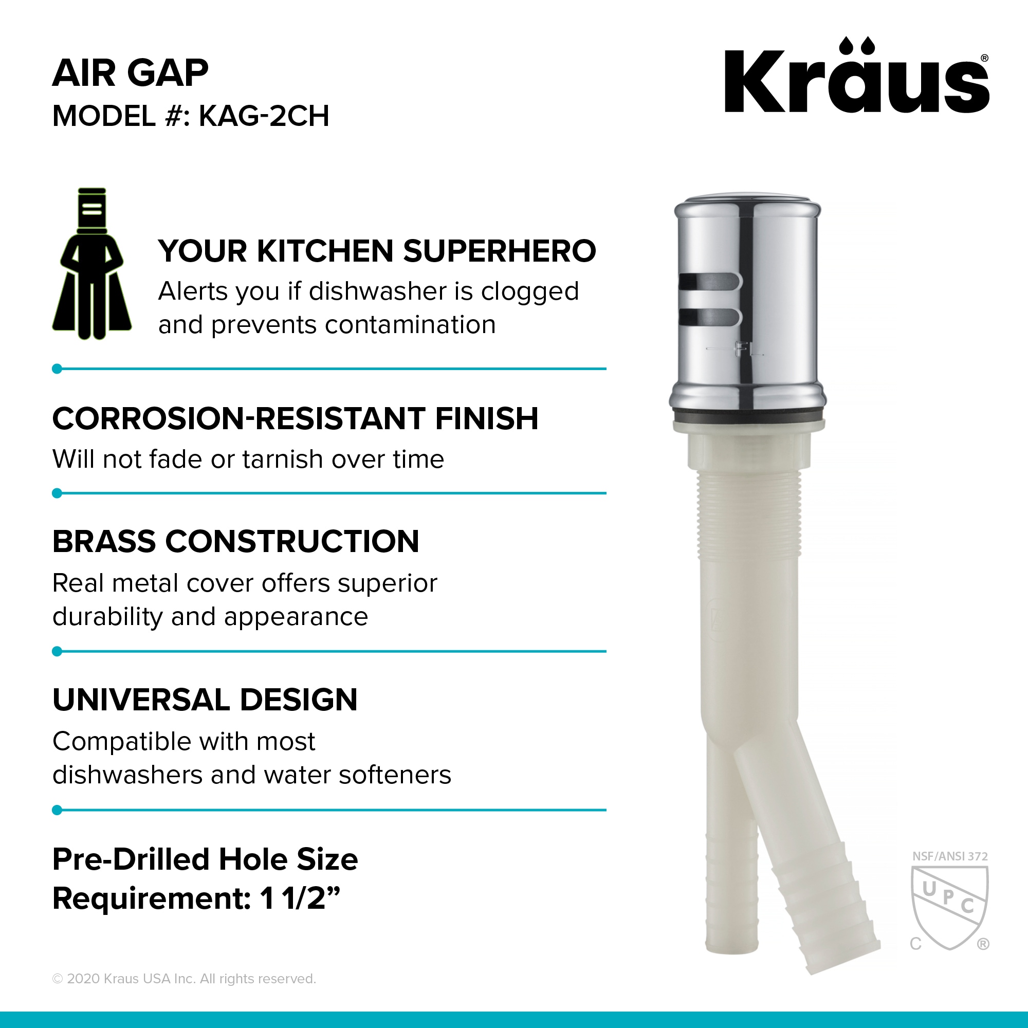 Kraus KAG-2CH Air-Gaps - View #5