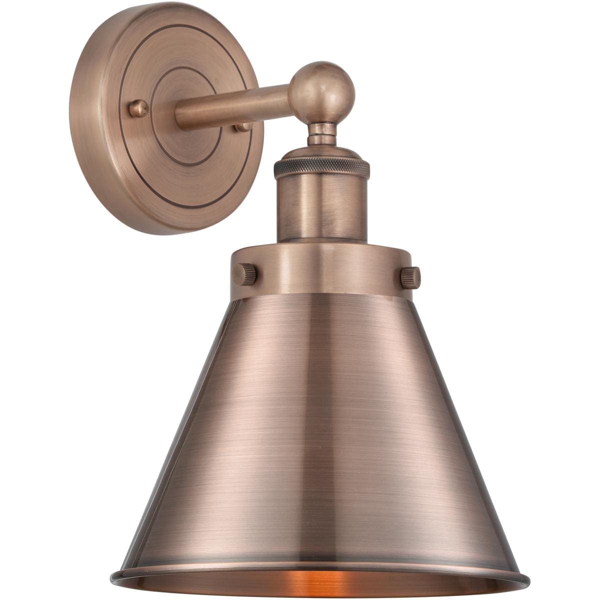 Innovations Lighting - 616-1W-AC-M13-AC Appalachian 1 Light 8 inch Antique Copper Sconce Wall Light