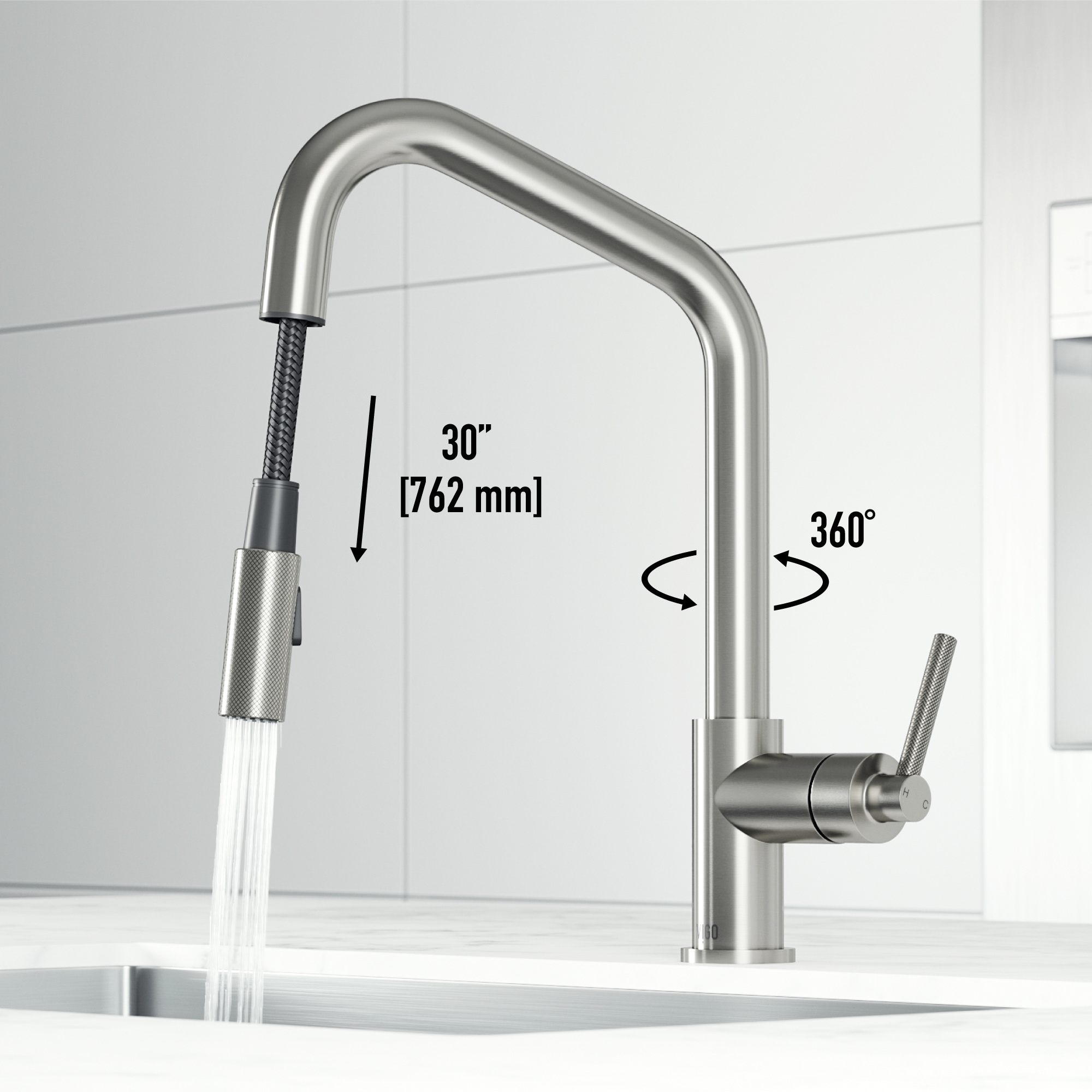 VIGO VG02038ST Kitchen-Faucets - View #4