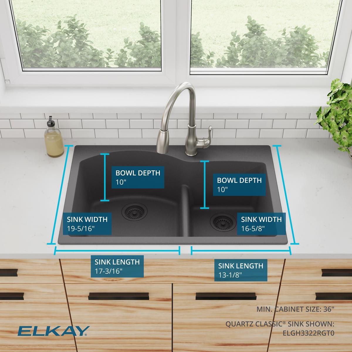 Elkay ELGH3322RGT0 Kitchen-Sinks - View #4