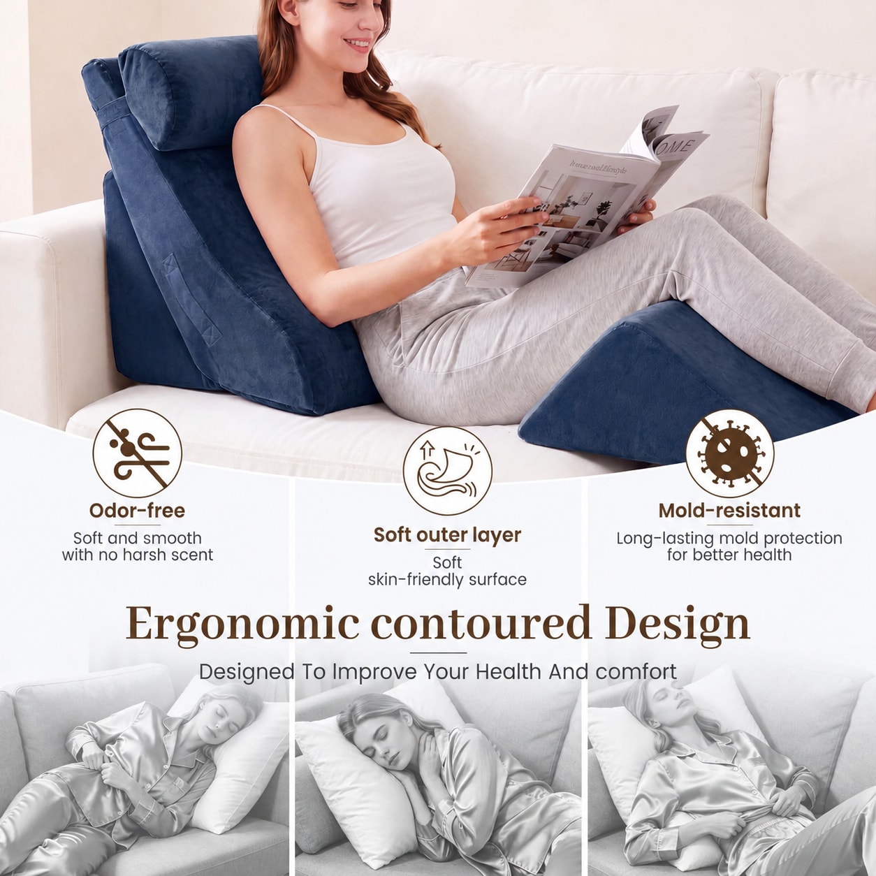 YICSAM 5749848444557 Bed-Pillows - View #2