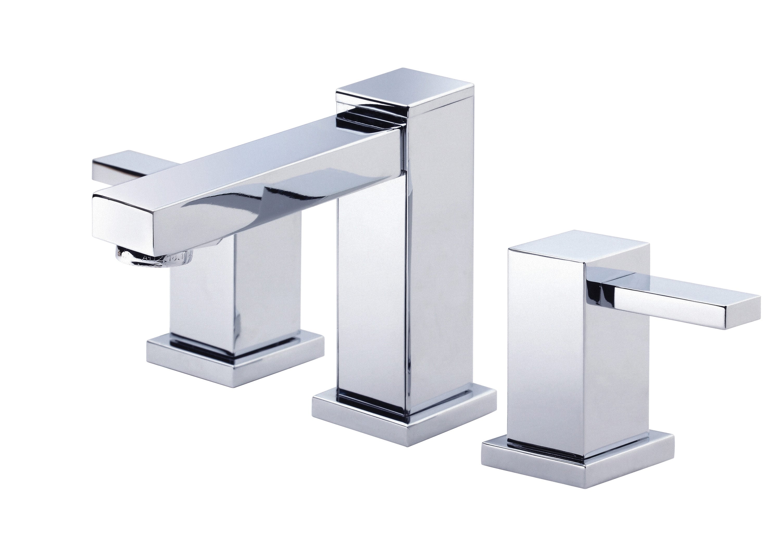 Danze D304533 Reef Chrome 4-in mini widespread 2-handle WaterSense Bathroom Sink Faucet with Drain
