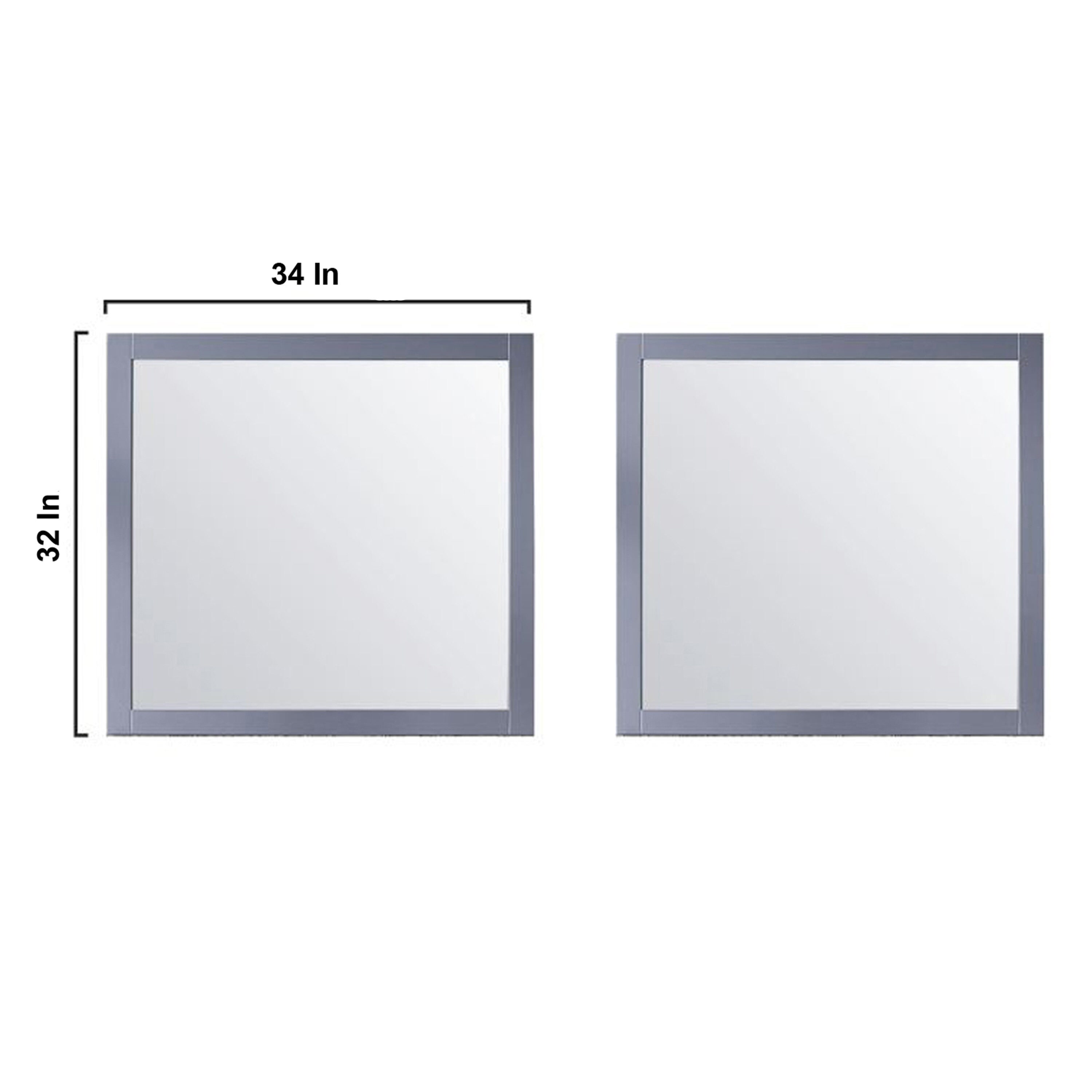 Lexora LM342284DBBSM34F Bath-Vanity-Combo - View #15