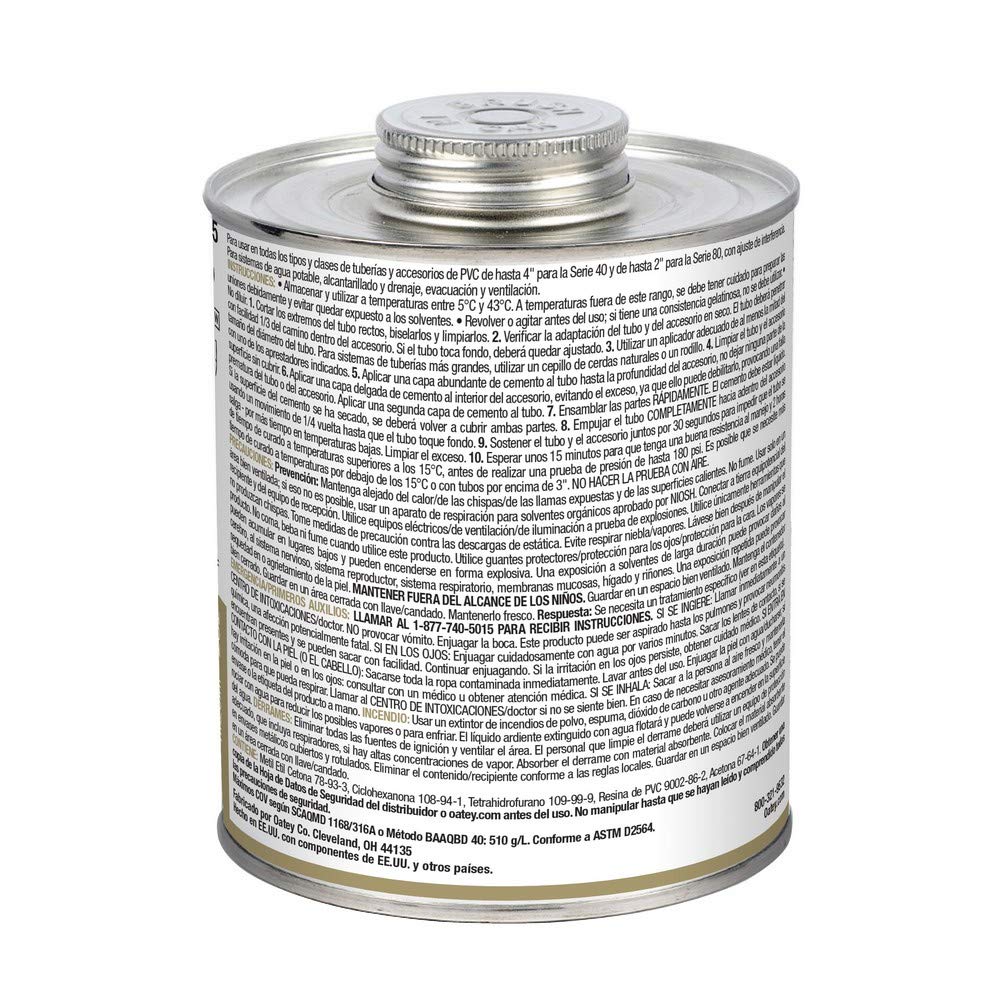 Oatey 310153 Pipe-Cements-Primers-Cleaners - View #5