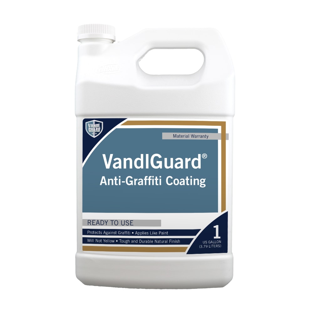 RainguardPro VG-7001 VandlGuard Original Clear, Semi-Satin Eggshell Transparent Water-based Mildew Resistant Mold Resistant Interior/Exterior Sealer ( 1-gallon )