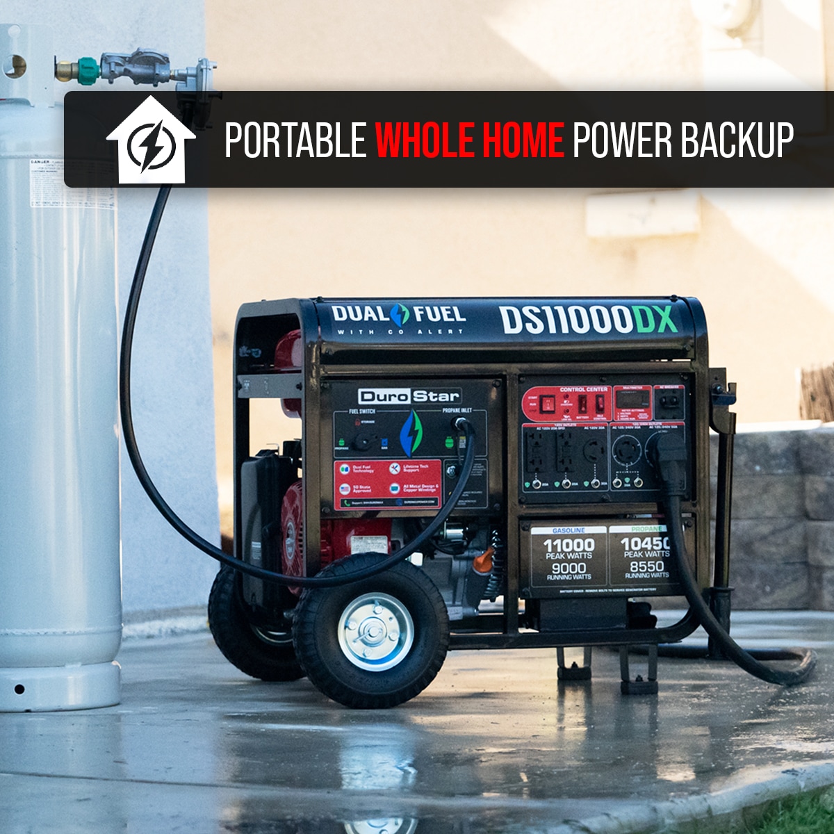 DuroStar DS11000DX Portable-Generators - View #6