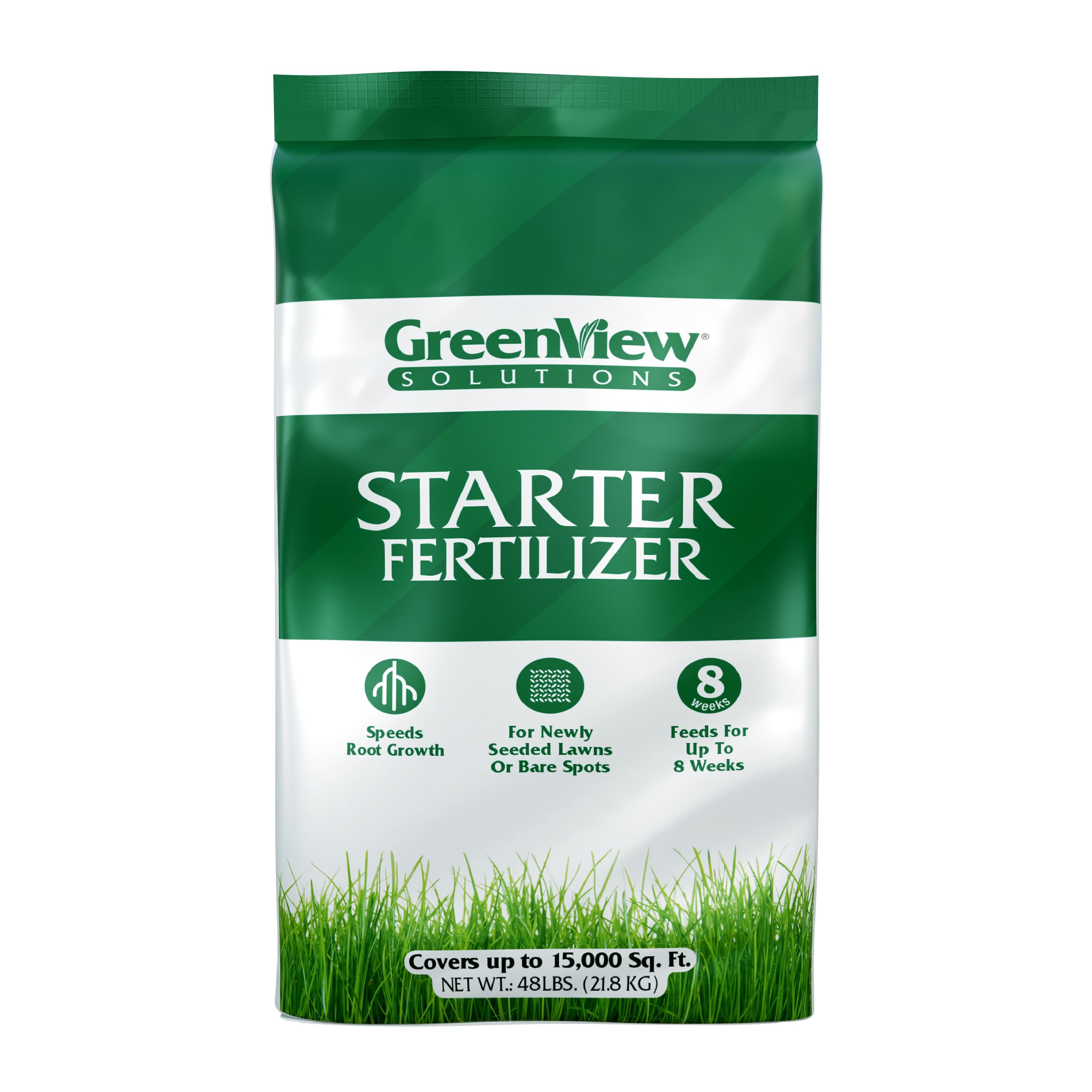 Greenview Solutions Starter Fertilizer 48-lb 15000-sq ft 10-18-10 Lawn Starter Fertilizer