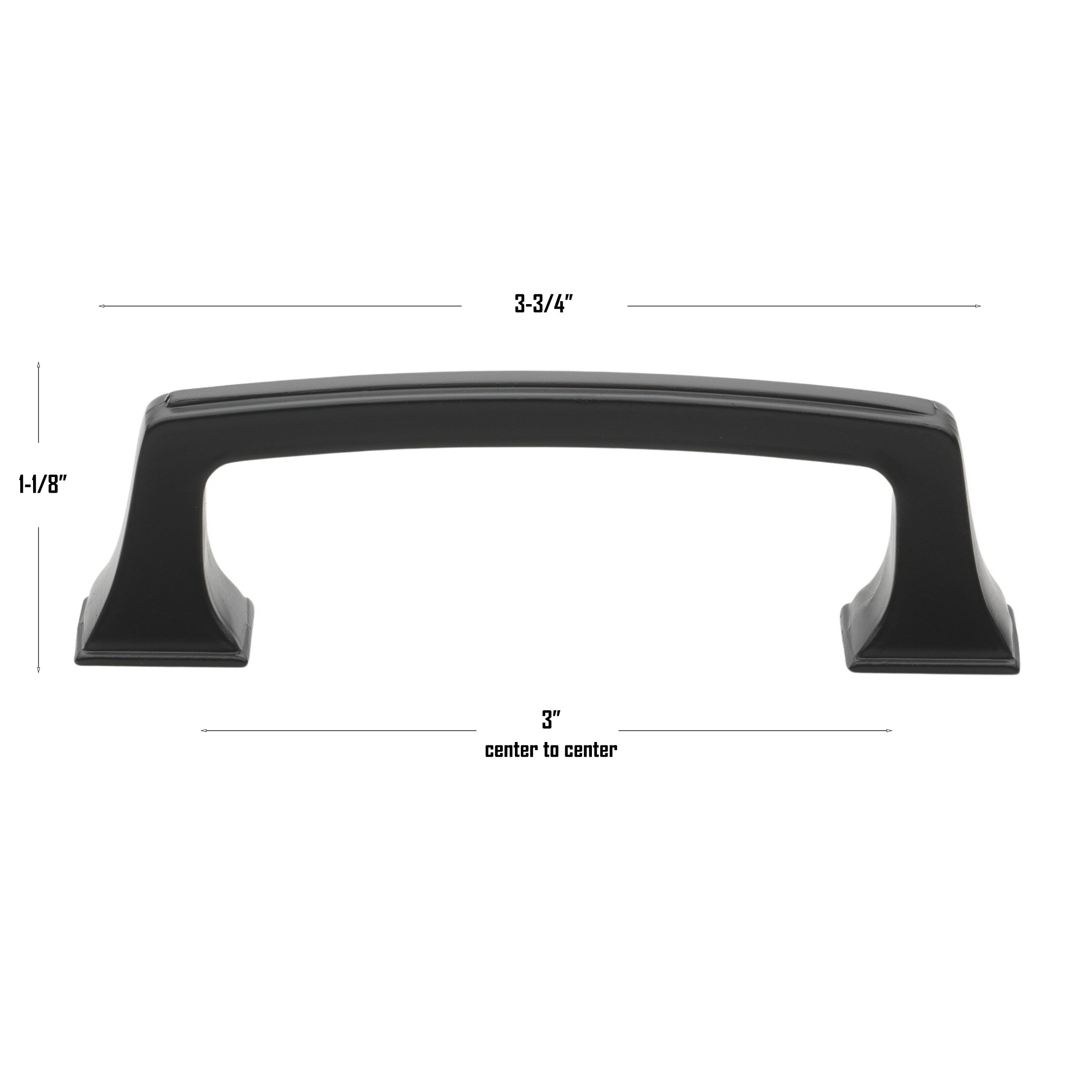 GlideRite Hardware 87380-MB-10 Cabinet-Pulls - View #4