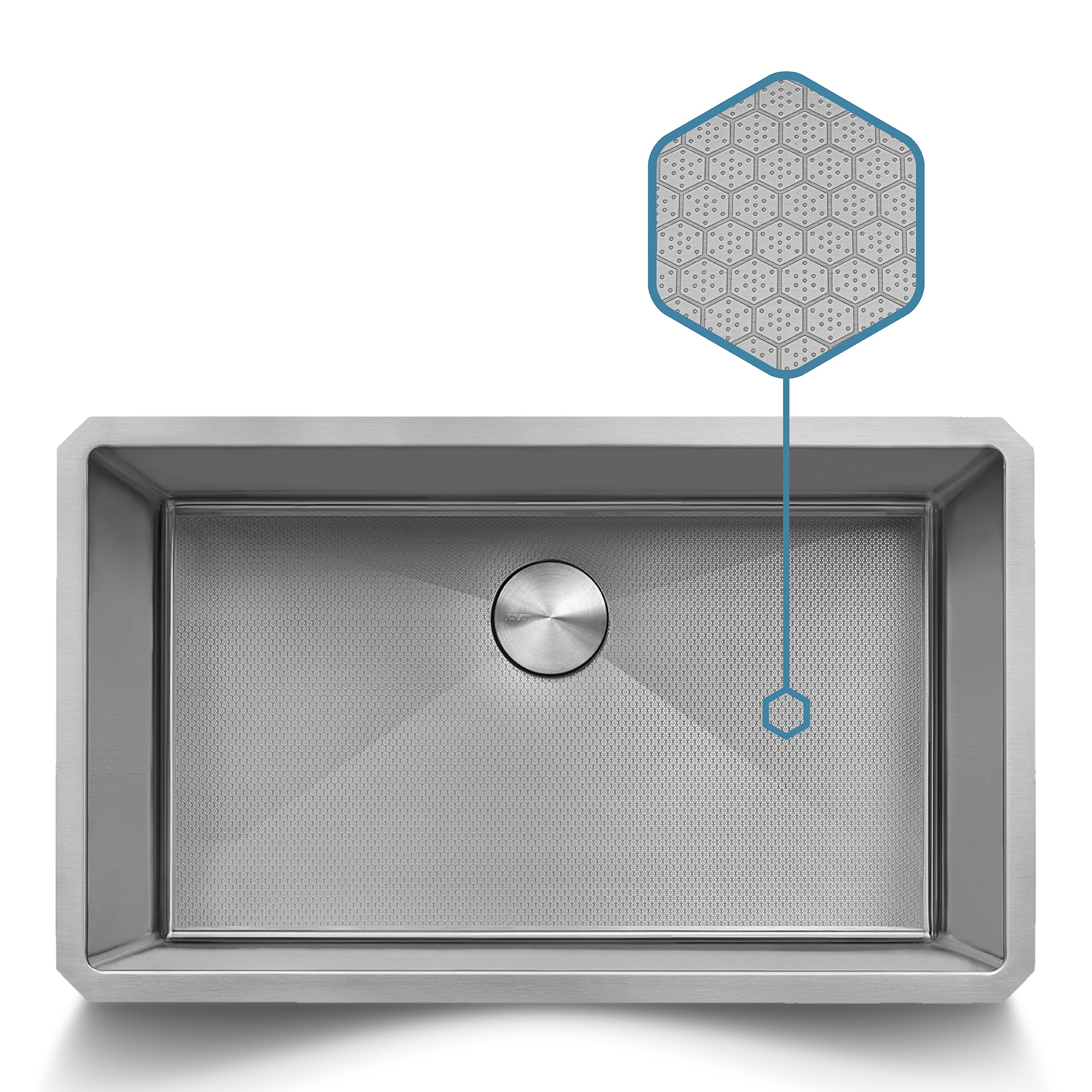 Ruvati RVH7630 Kitchen-Sinks - View #6