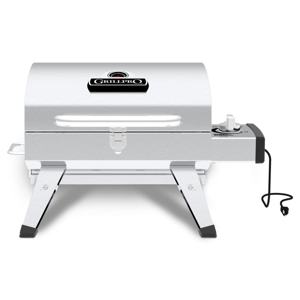 tøj fusion blotte GrillPro 1500-Watt Stainless Steel Electric Grill in the Electric Grills  department at Lowes.com