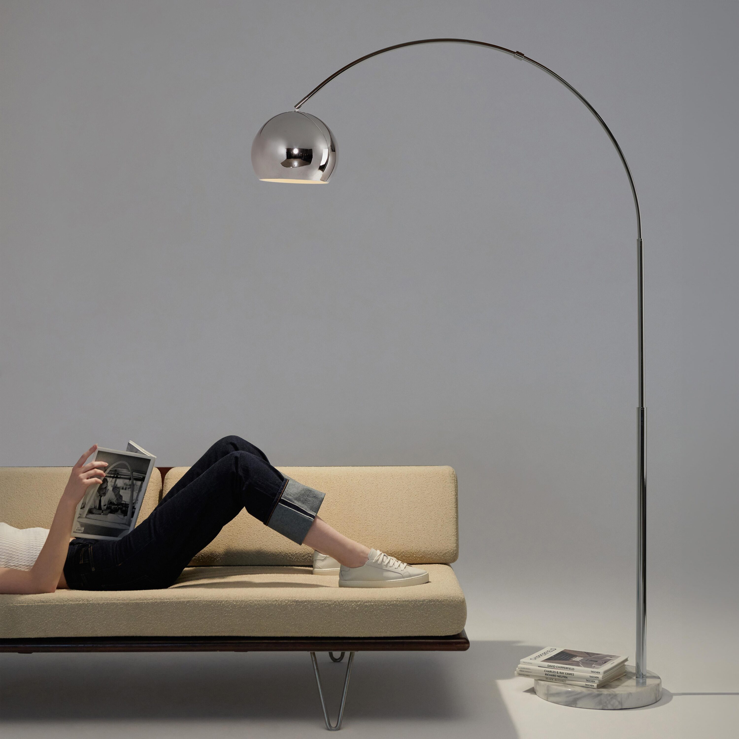Brightech FL-OLVA-CRM floorlamps - View #2