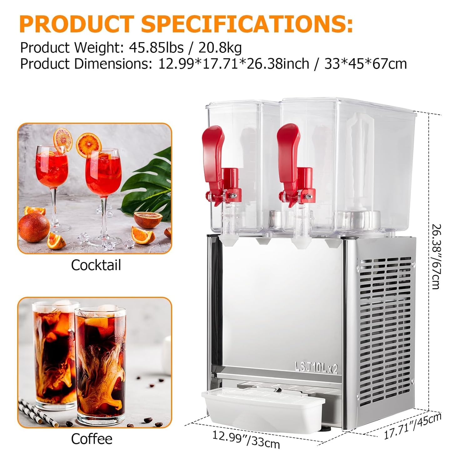 Garvee OYF-PHO-0YH3XT25 Frozen-Drink-Makers - View #4