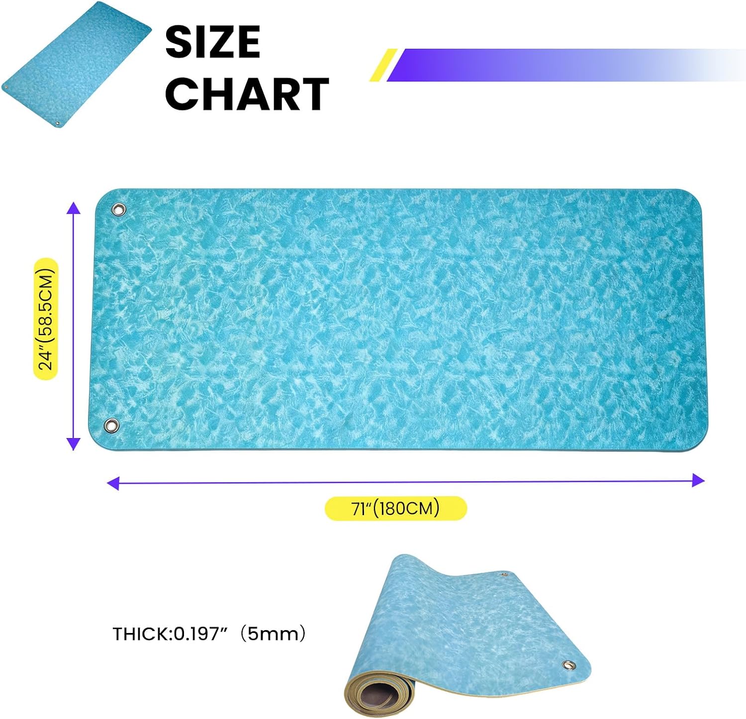 GAOMON CES-7TD9DC0S3AXF-Q5B Yoga-Mats - View #2
