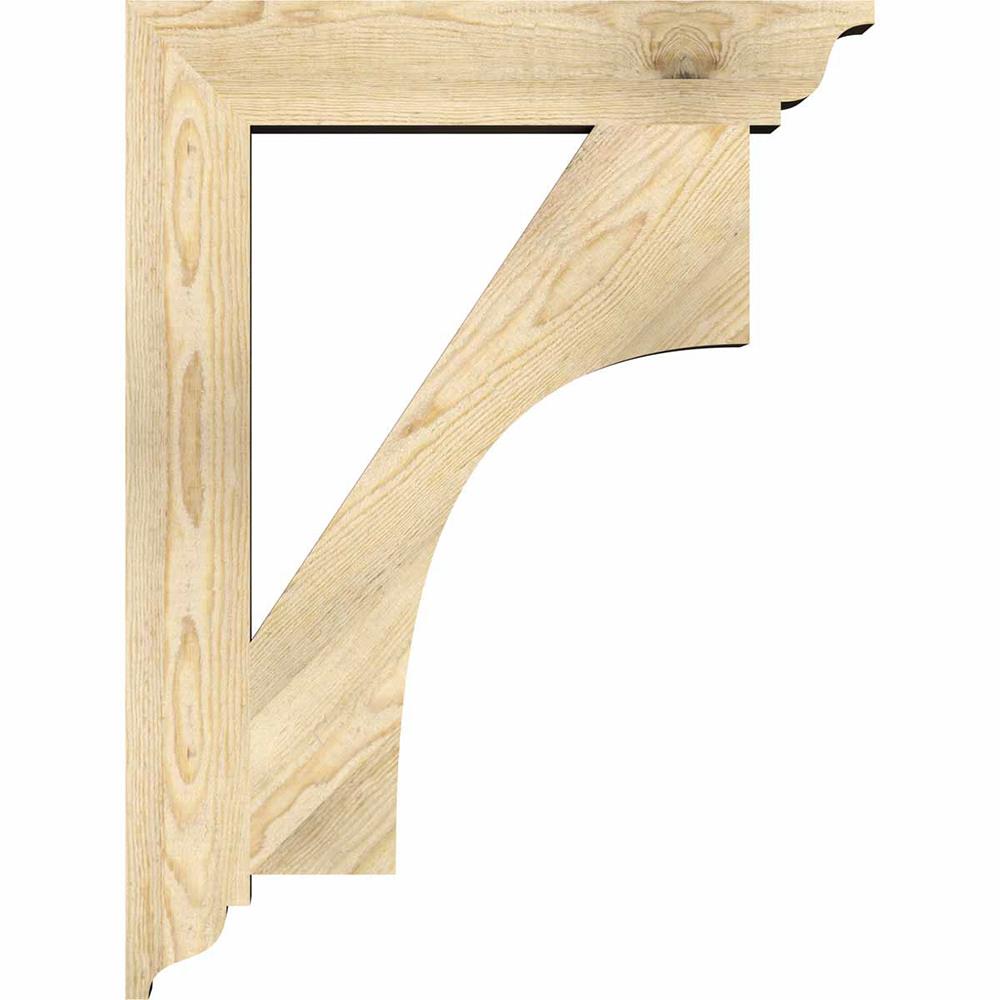 Ekena Millwork BKT04X24X32WTL01RDF Exterior-Brackets-Braces - View #3
