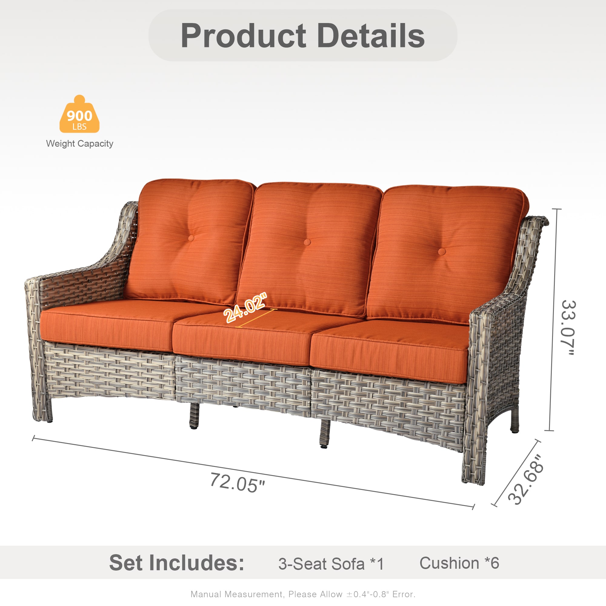 weaxty HMBPAD800-1 Patio-Sofas-Daybeds - View #4