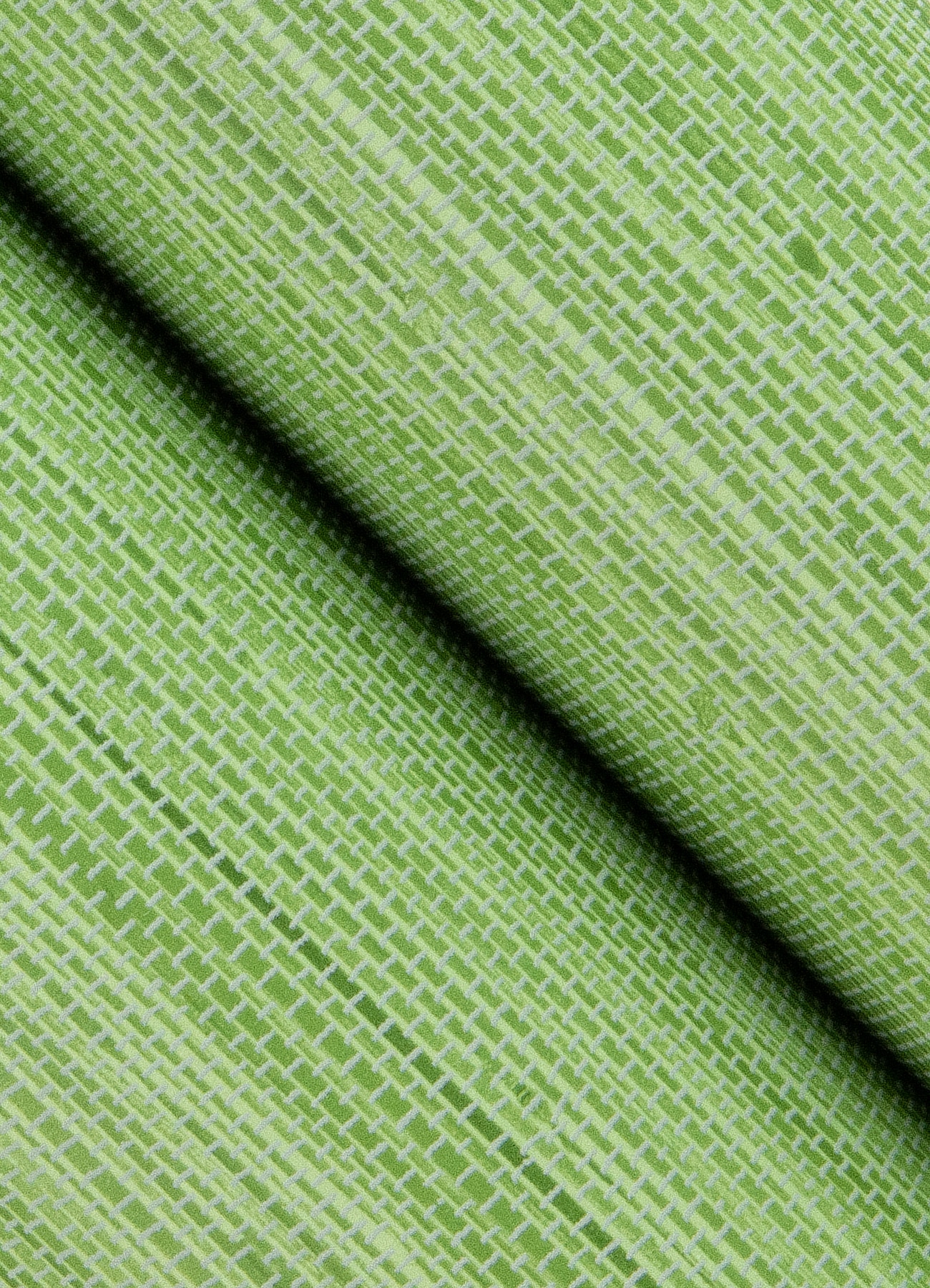 Citrus Green Faux Grasscloth Peel and Stick Wallpaper Roll