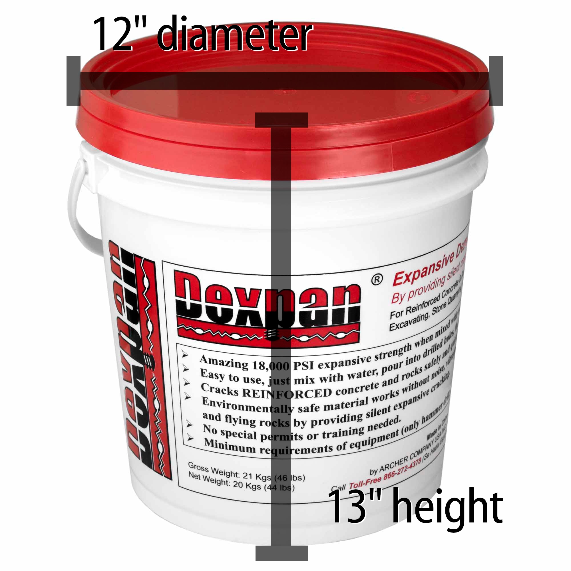 Dexpan DEXPAN44BKT1 Concrete-Removal - View #10
