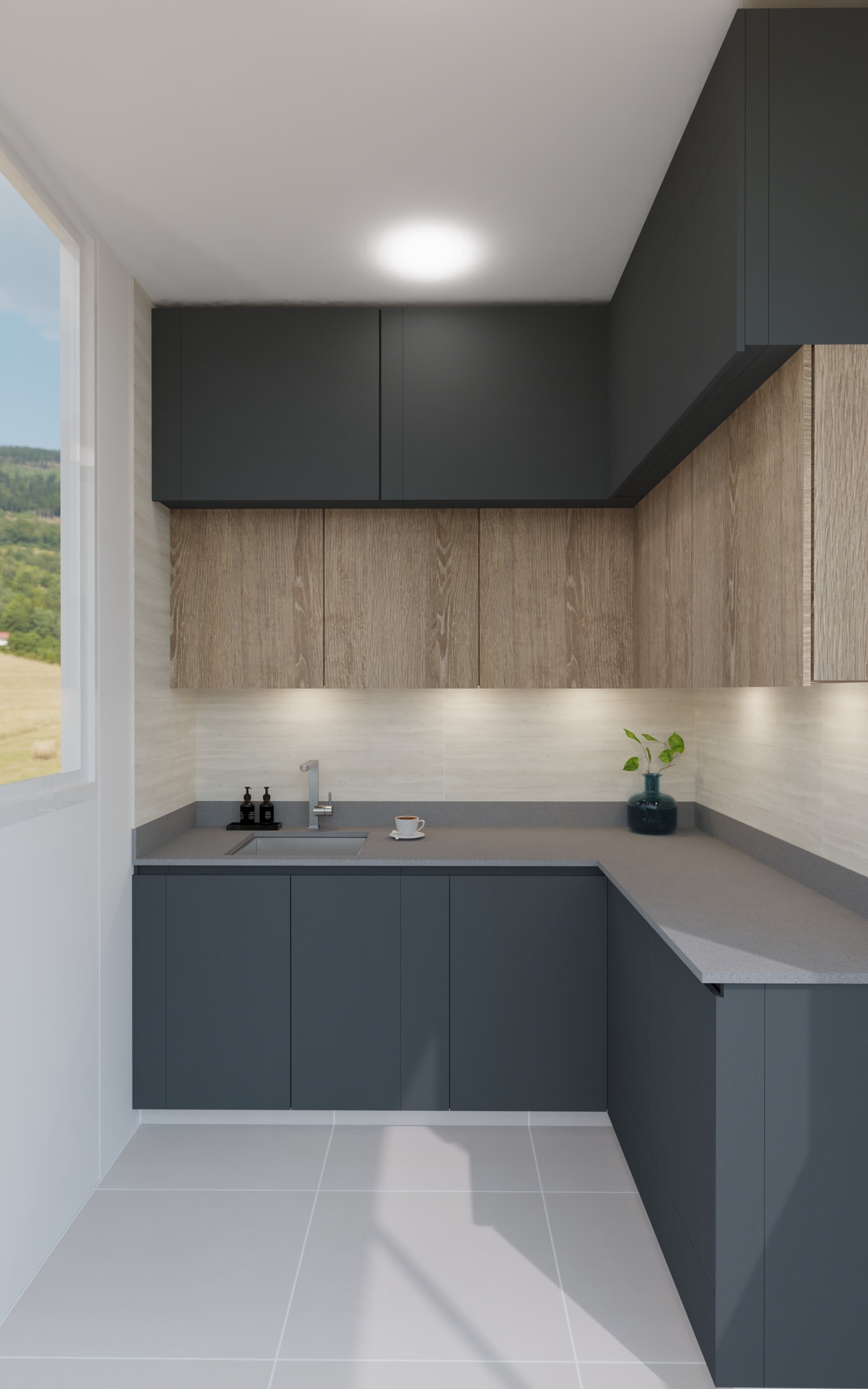 DAX DAX-SQ-1918-X Kitchen-Sinks - View #4