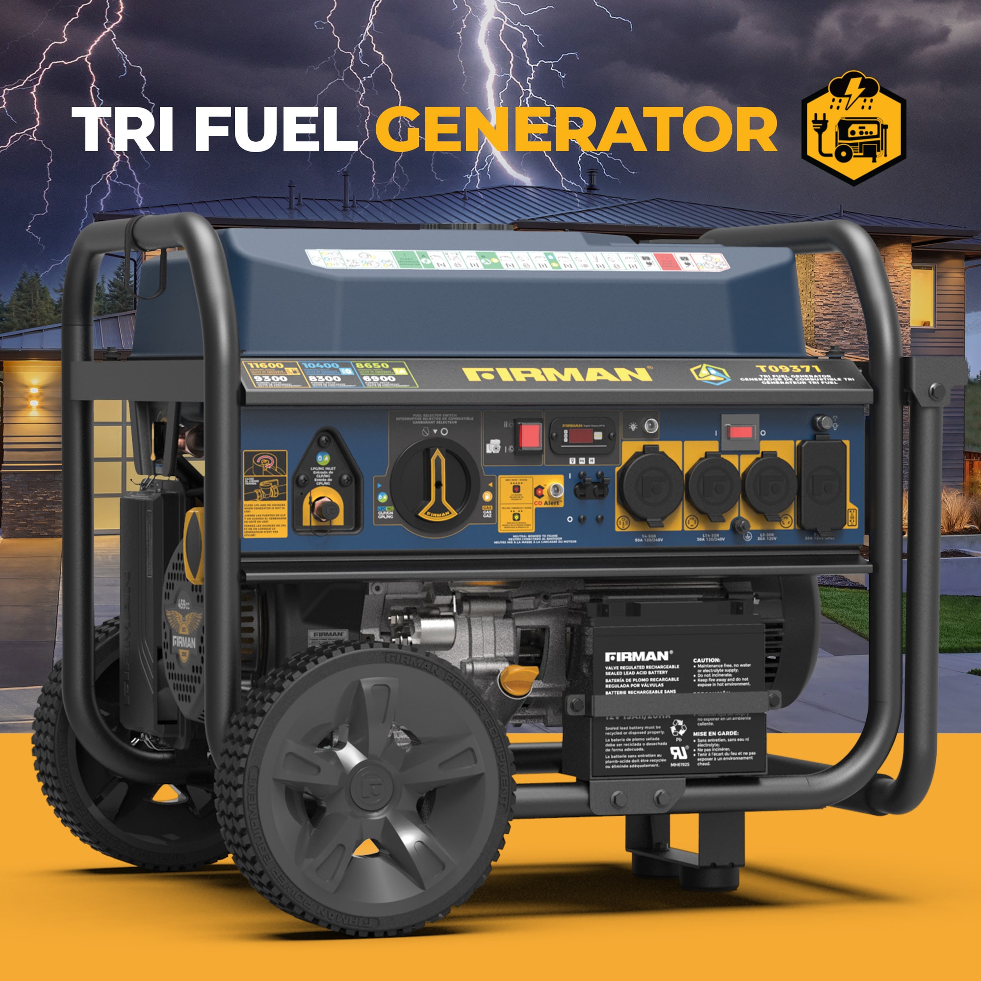 Firman T09371 Portable-Generators - View #4