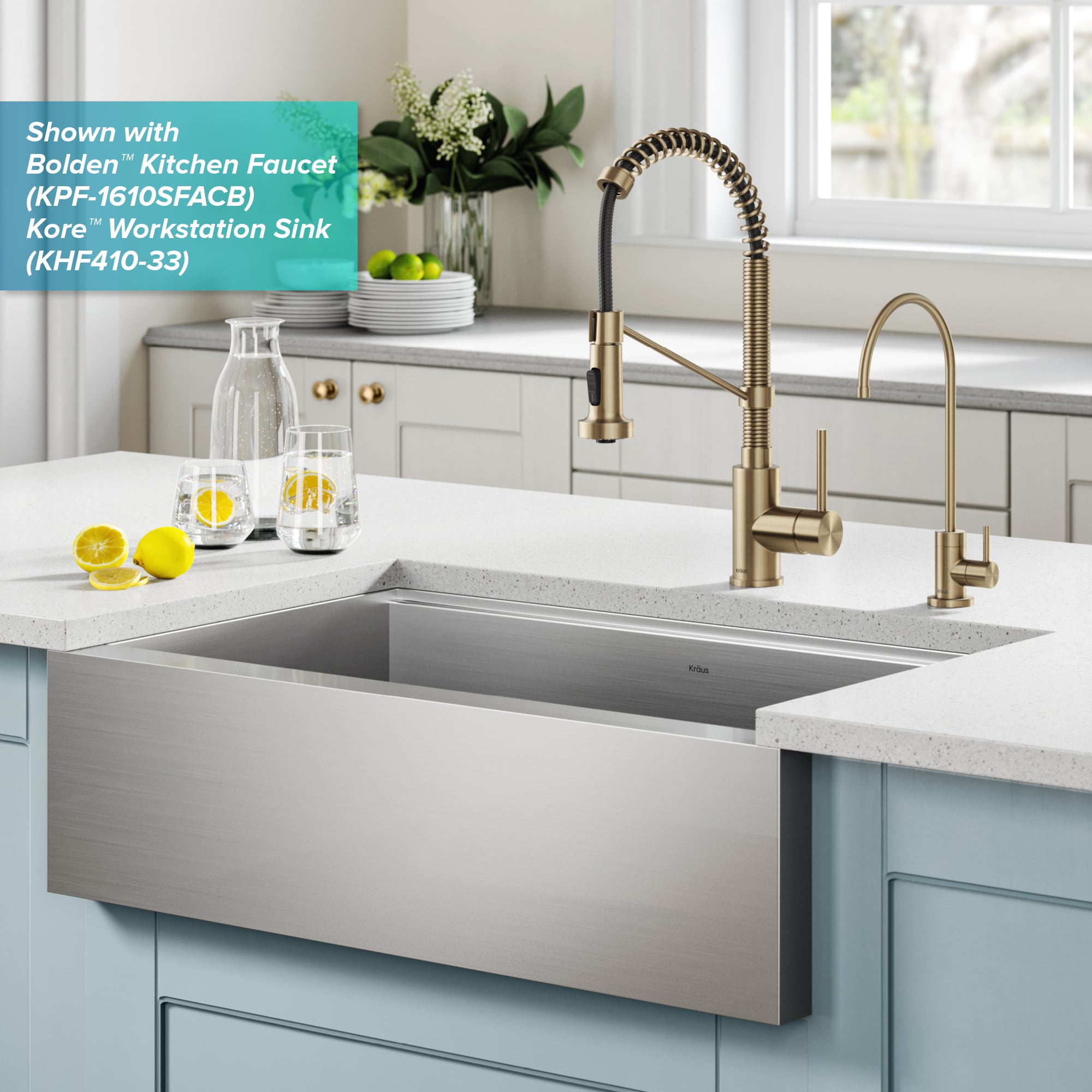Kraus KPF-1610-FF-100SFACB Kitchen-Faucets - View #12
