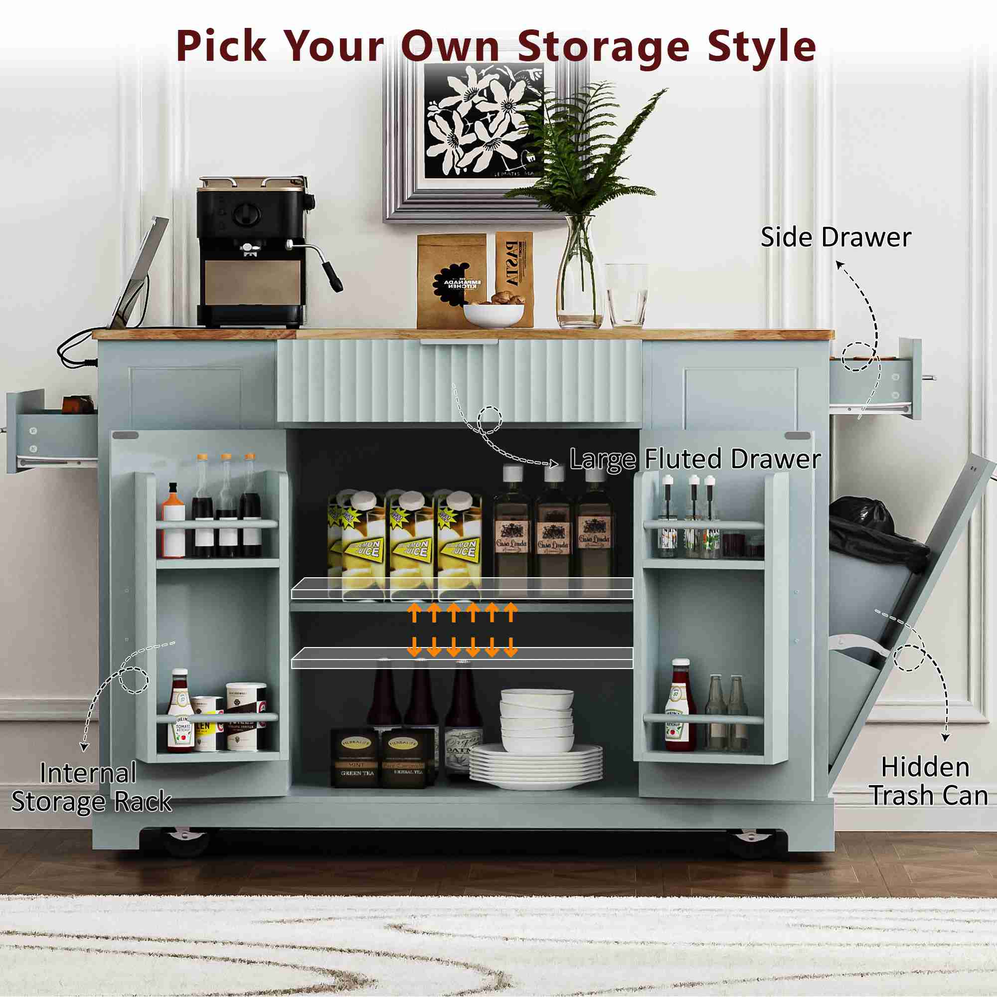 Runesay HBKICISD04-05 Kitchen-Furniture - View #4