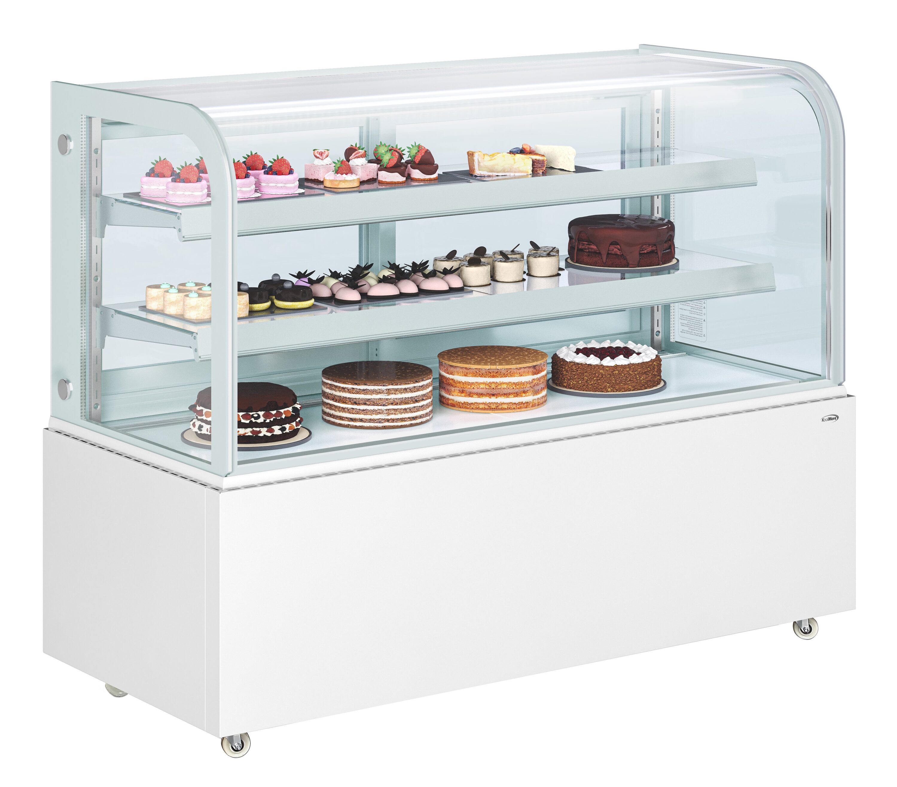 KoolMore LOW-KM-CDHF-17C-WH Commercial-Refrigerators - View #4