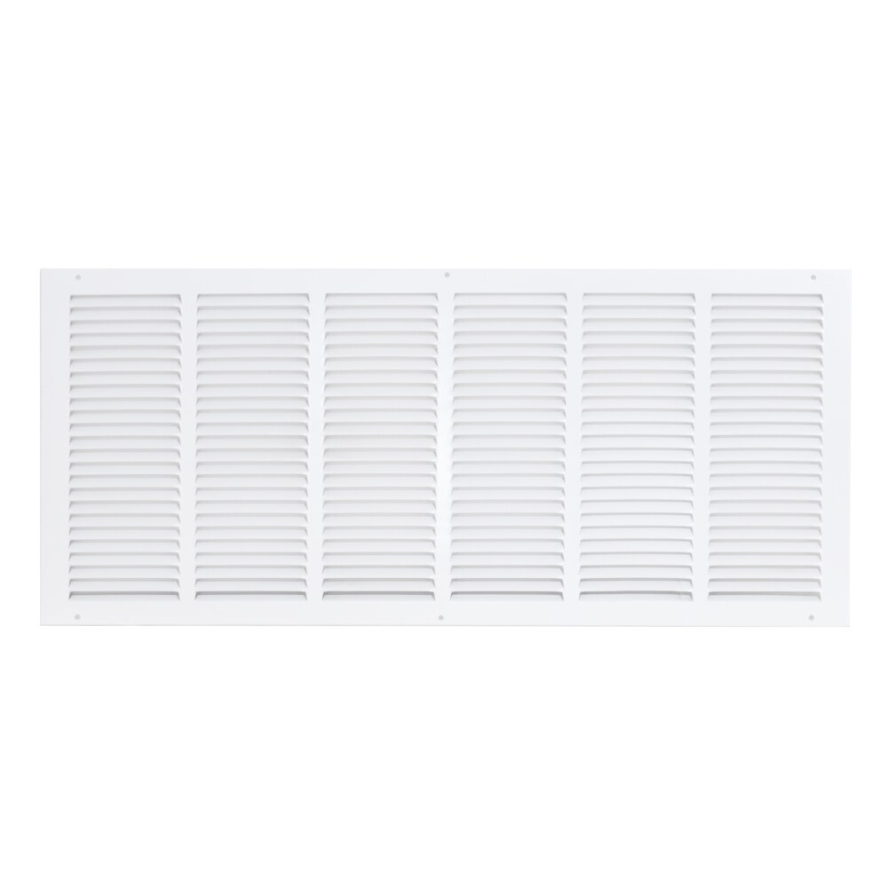 Venti Air 30 in. x 12 In.Return Air Filter Grille in White